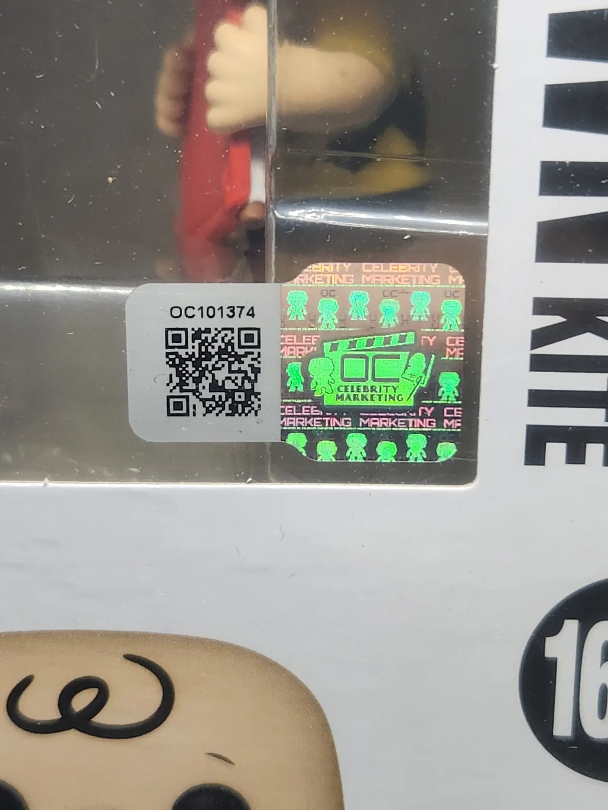 Brad Kesten — Brad Kesten Voice Actor Signed Funko Pop #1678 Charlie Brown OCC COA Hologram, изображение 3