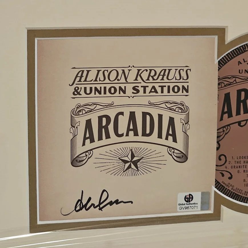 Alison Krauss Union Station Signed Autographed Arcadia CD Global Authentics COA, image 2