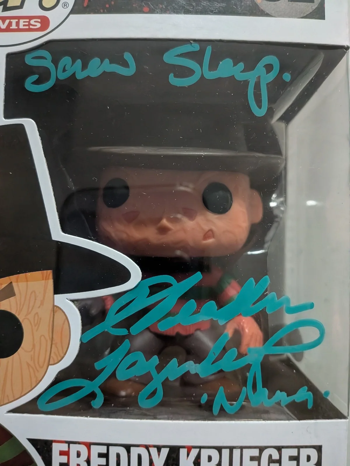 HEATHER LANGENKAMP Signed Freddy FUNKO POP Nightmare on Elm Street JSA COA B, изображение 2