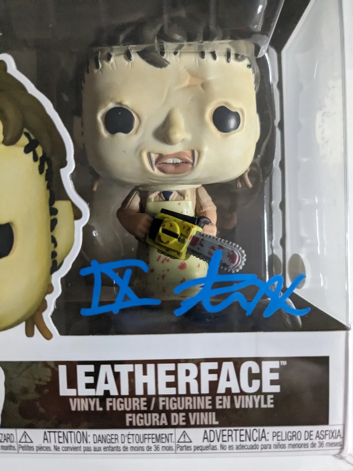 SPENCER CHARNAS Signed Leatherface FUNKO POP Ice Nine Kills IX TCM JSA COA, image 2
