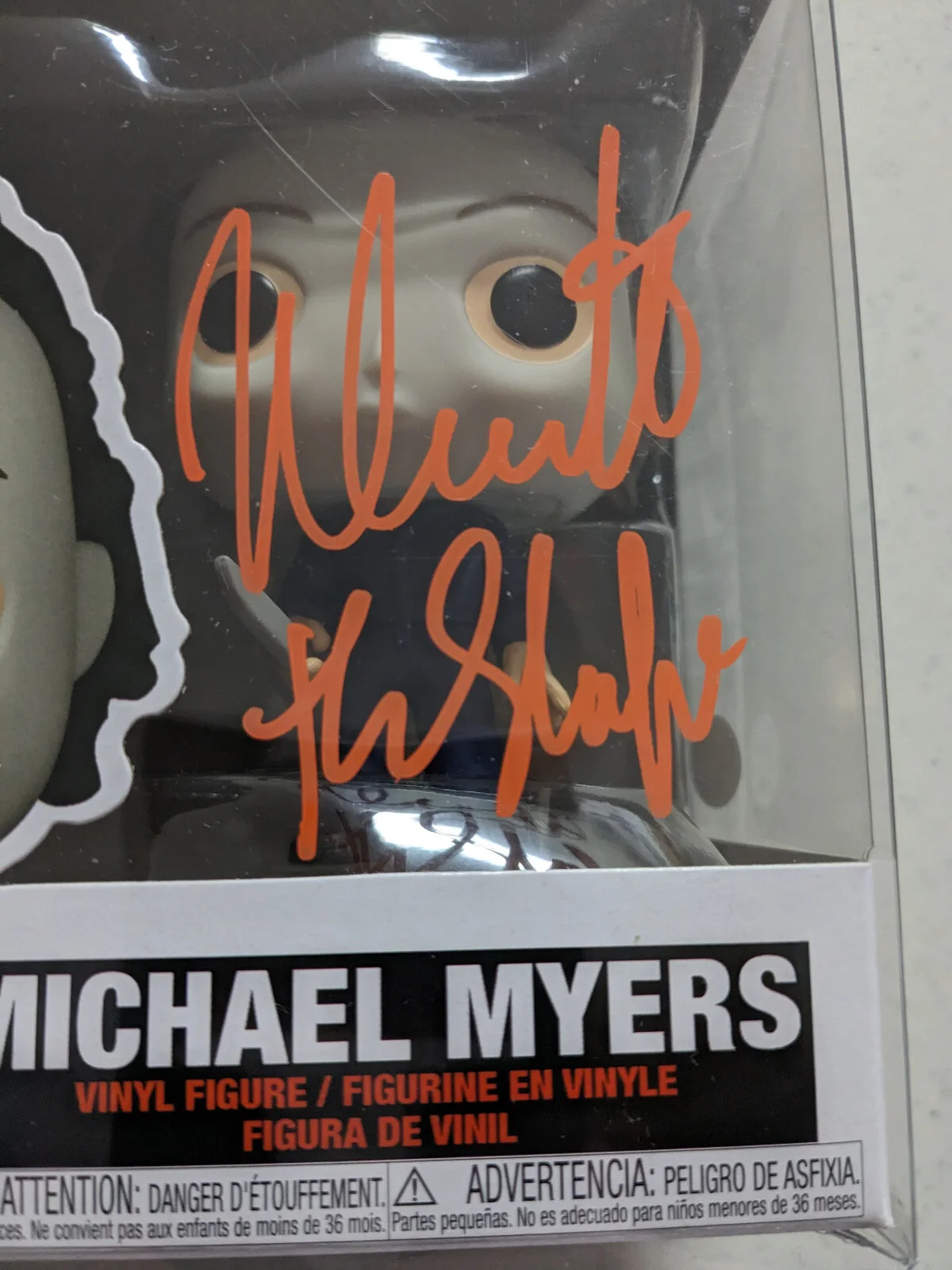 Nick CASTLE Signed Michael Myers FUNKO POP #1156 HALLOWEEN The Shape JSA COA, изображение 2