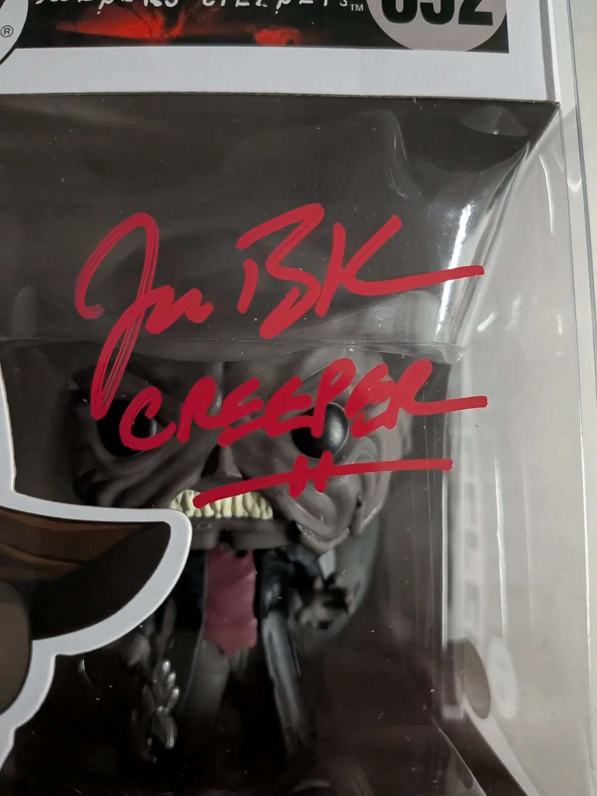 JONATHAN BRECK Signed Jeepers Creepers FUNKO POP Creeper Autograph BAS JSA COA, image 2