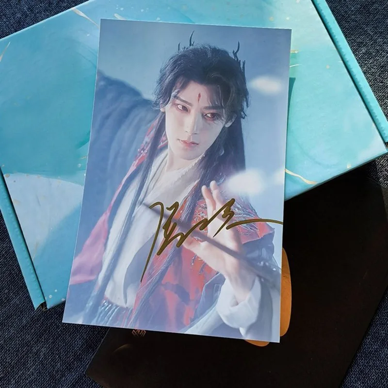 The Unclouded Soul Hou Minghao Autographed Signed Photo Card, изображение 3