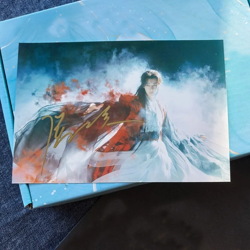 The Unclouded Soul Hou Minghao Autographed Signed Photo Card, изображение 4