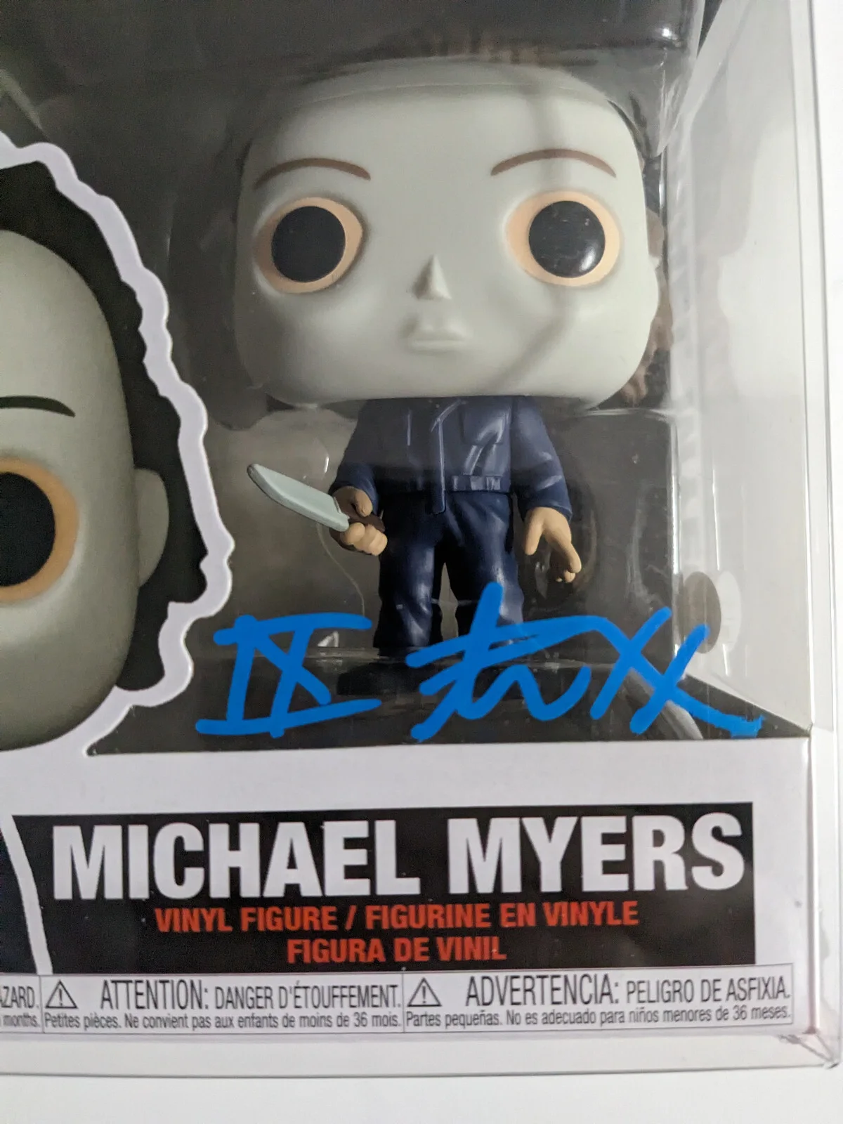 SPENCER CHARNAS Signed Michael Myers FUNKO POP Ice Nine Kills IX New! JSA COA, image 2