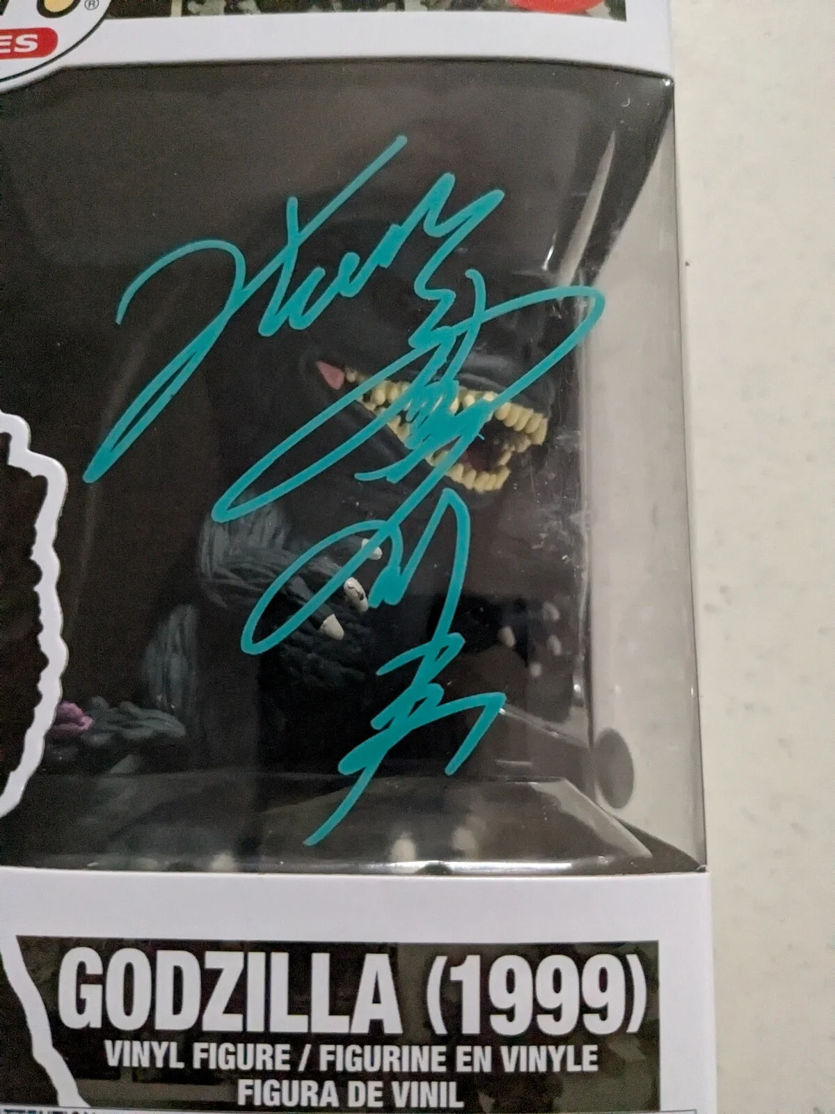TSUTOMU KITAGAWA Signed GODZILLA 1999 FUNKO POP 1664 Autograph JSA COA G, image 2