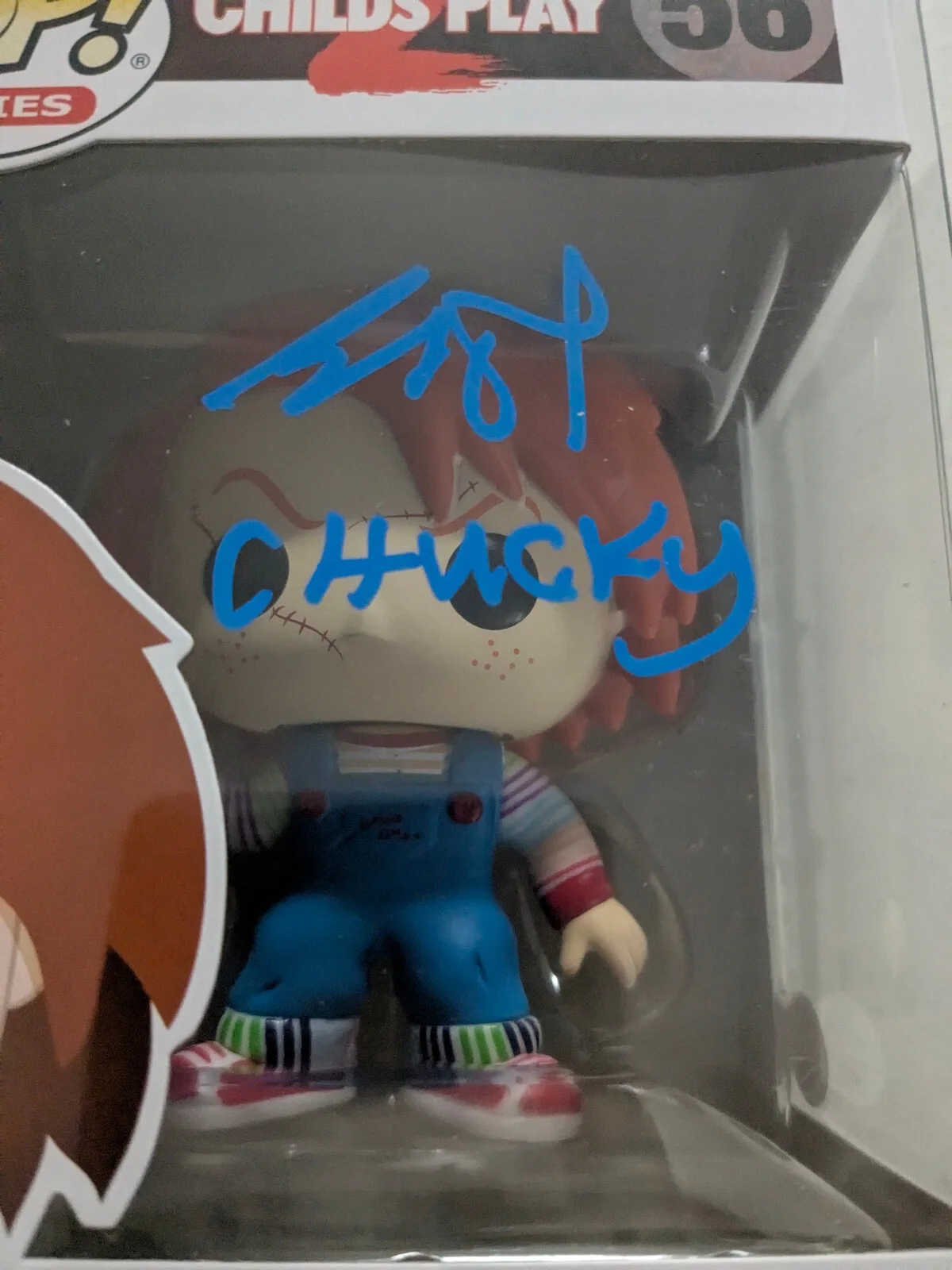 Brad DOURIF Signed FUNKO POP Voice of Chucky Child’s Play JSA COA, изображение 2