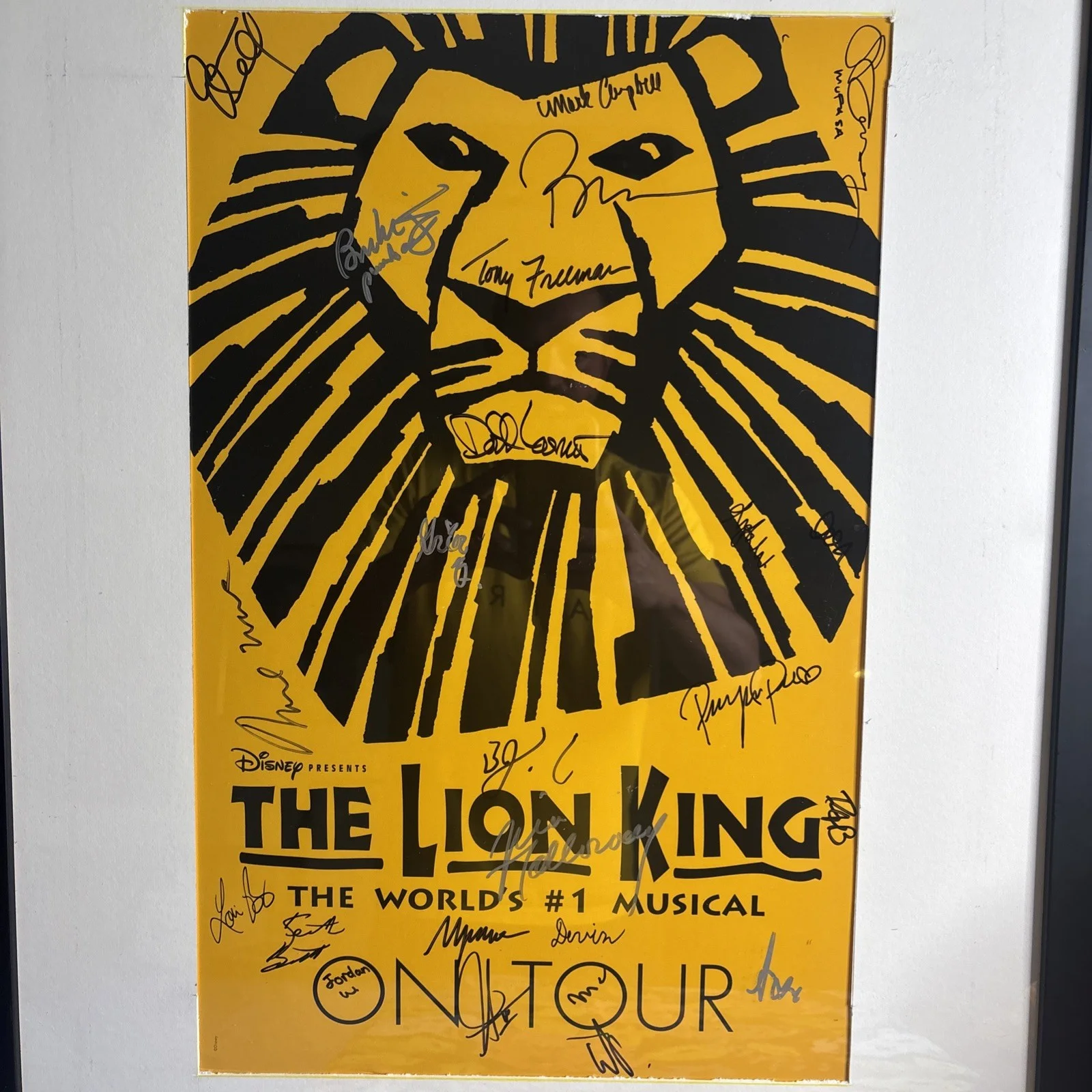 2017 The Lion King Broadway Musical Poster,Signed,Framed,Book,Program,Hoddie, image 2