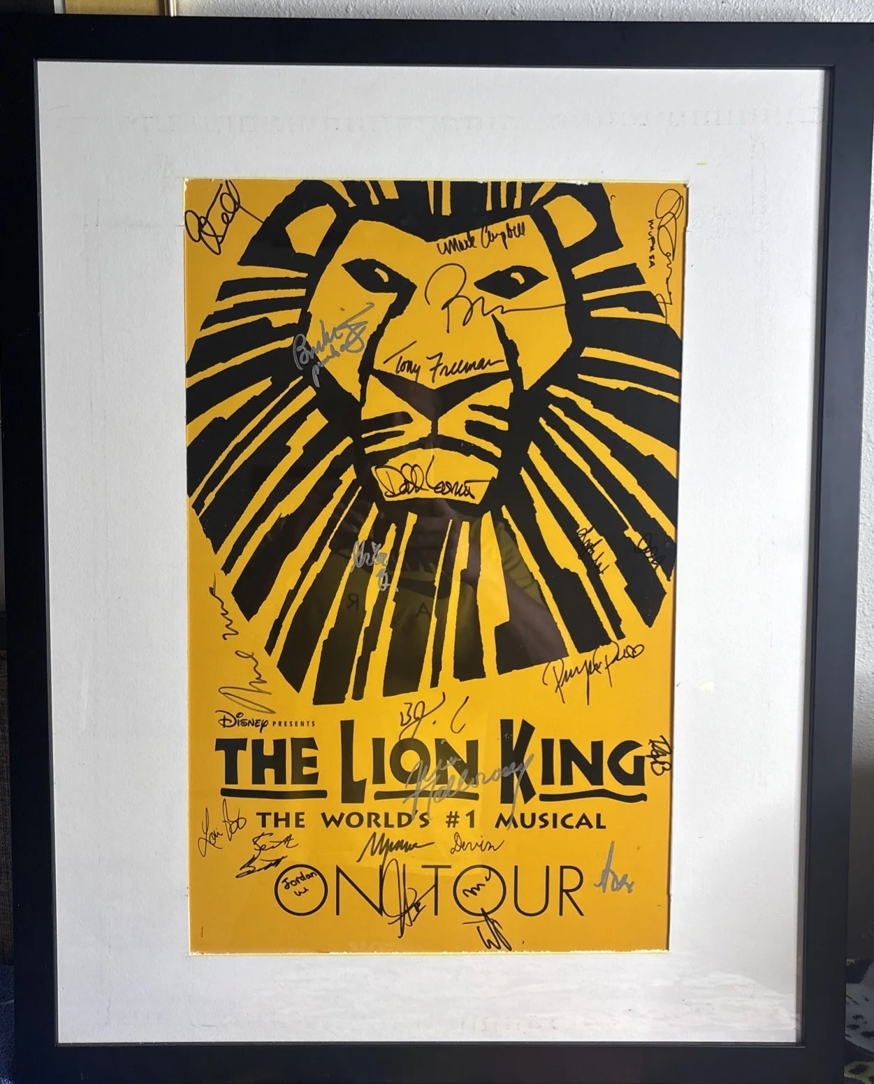 2017 The Lion King Broadway Musical Poster,Signed,Framed,Book,Program,Hoddie, image 3