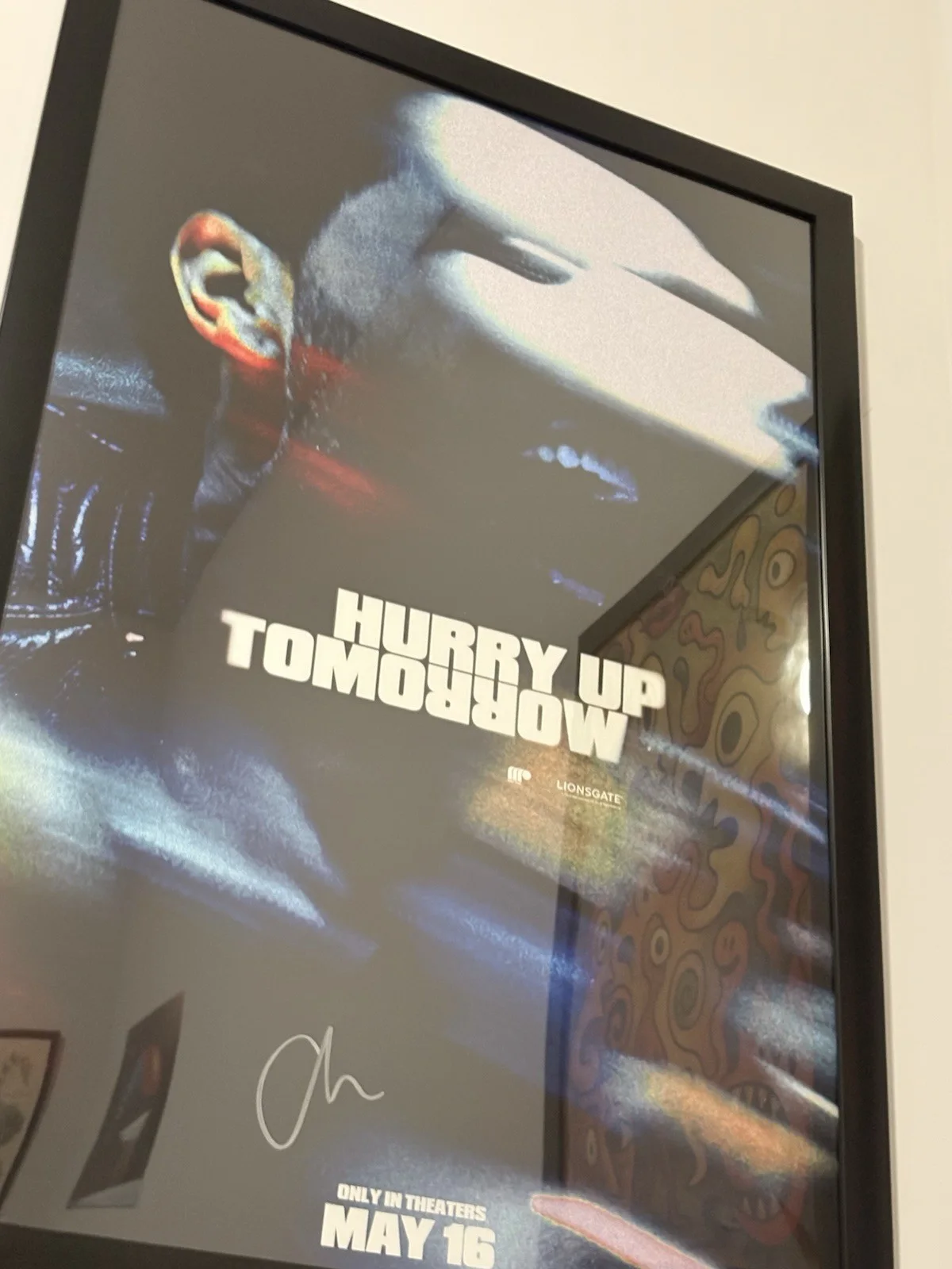 The Weeknd Hurry Up Tomorrow Signed Poster Autograph, image 3