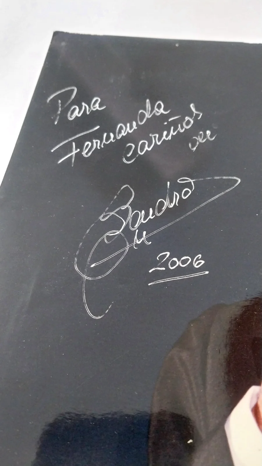 Sandro de America — Sandro de America Hand Signed Photo Orig. Auto Roberto Sánchez Argentina Elvis, изображение 4