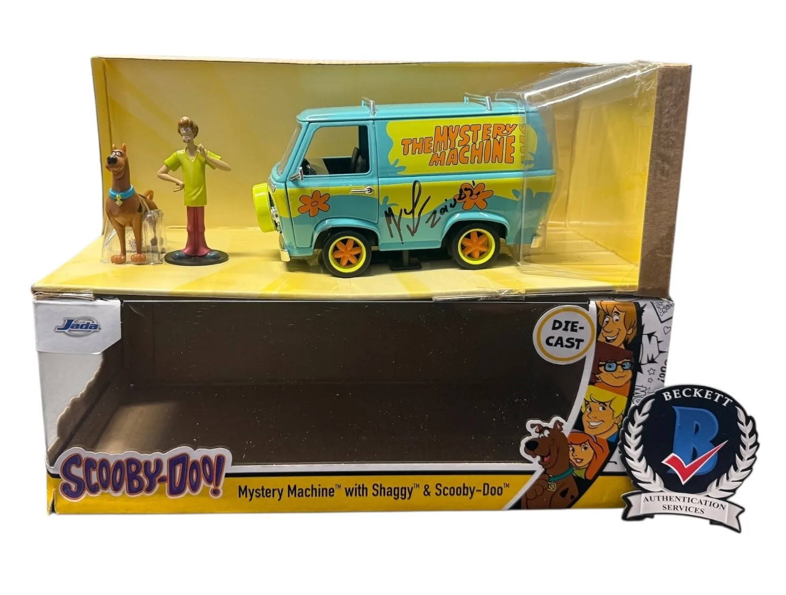 MATTHEW LILLARD — MATTHEW LILLARD AUTO SIGNED SCOOBY-DOO MYSTERY MACHINE VAN BAS BECKETT, image 2