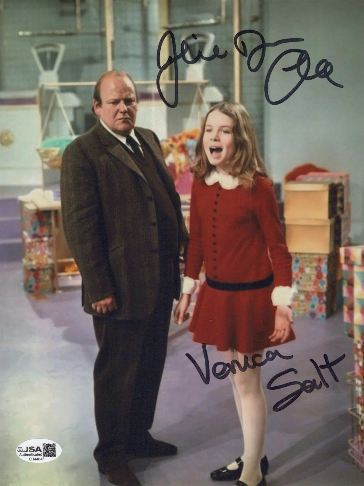JULIE DAWN COLE — JULIE DAWN COLE Signed WILLY WONKA & THE CHOCOLATE FACTORY 8x10 Photo JSA COA