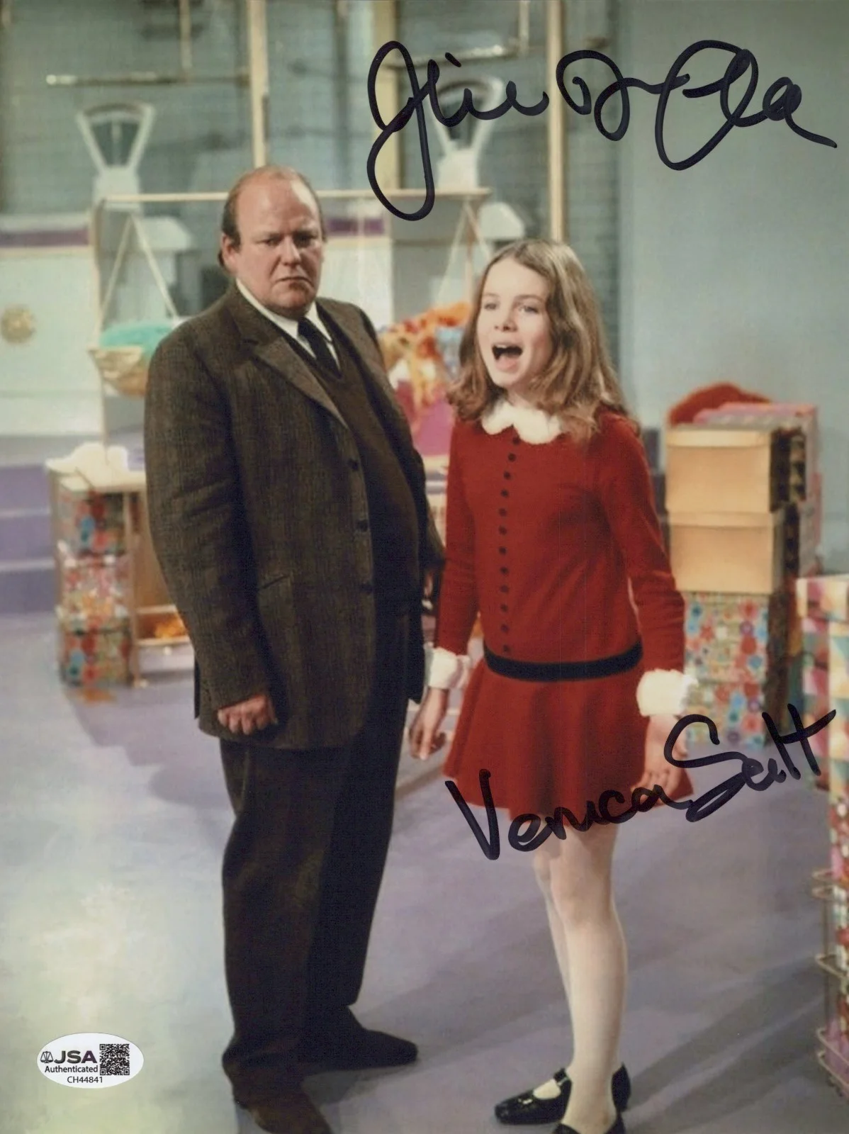 JULIE DAWN COLE — JULIE DAWN COLE Signed WILLY WONKA & THE CHOCOLATE FACTORY 8x10 Photo JSA COA