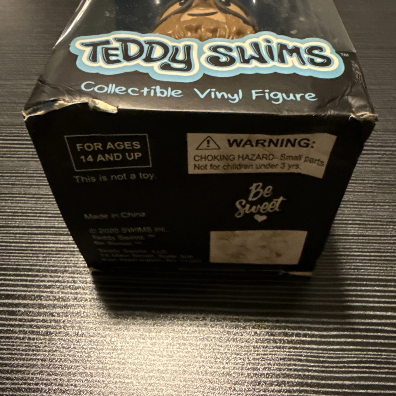 Teddy Swims - Exclusive Limited Edition Vinyl Figure Blue - New Sealed, image 2