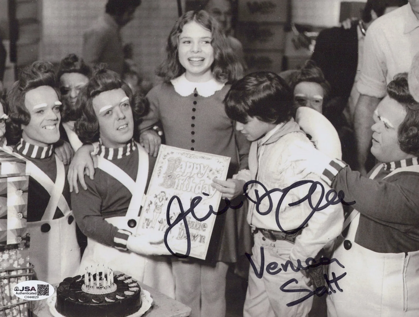 JULIE DAWN COLE — JULIE DAWN COLE Signed WILLY WONKA & THE CHOCOLATE FACTORY 8x10 Photo JSA COA
