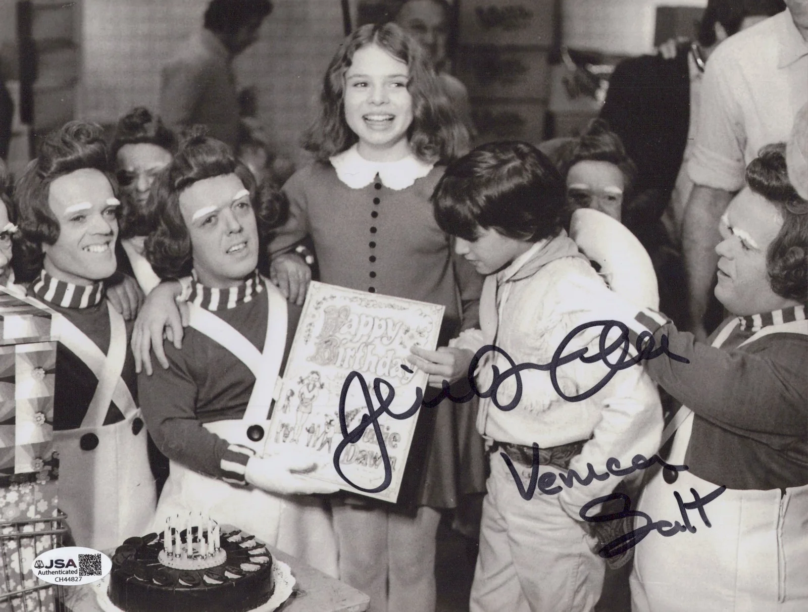 JULIE DAWN COLE — JULIE DAWN COLE Signed WILLY WONKA & THE CHOCOLATE FACTORY 8x10 Photo JSA COA