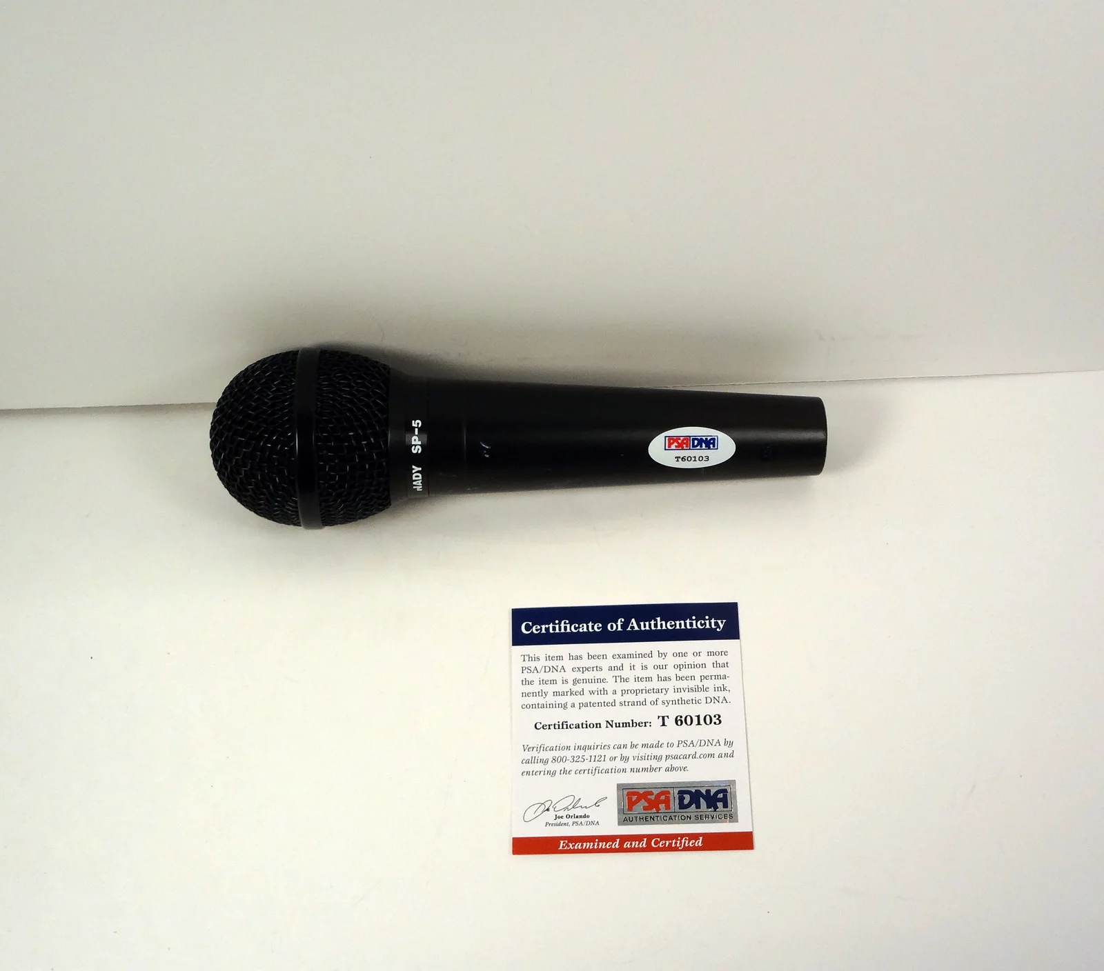 Regis Philbin — Regis Philbin Live With Signed Autograph Microphone PSA/DNA COA, image 2