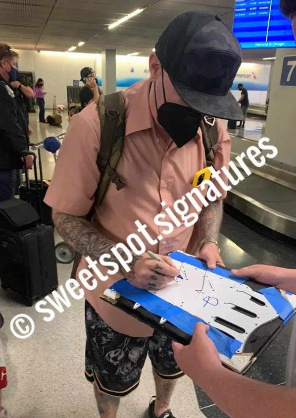 FRED DURST SIGNED 8x10 PHOTO AUTOGRAPHED LIMP BIZKIT LEAD SINGER RAPPER COA, image 2
