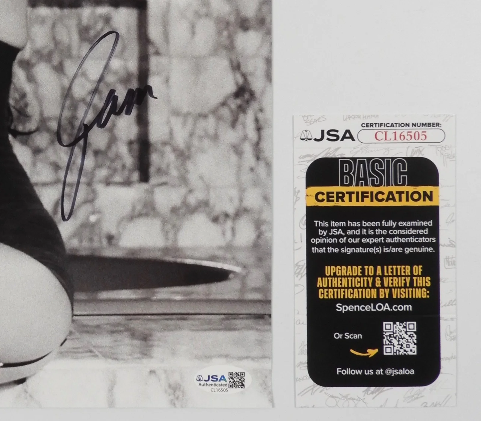 Jessie Murph JSA Signed Autograph Insert Album Record Vinyl Sex Hysteria, изображение 2