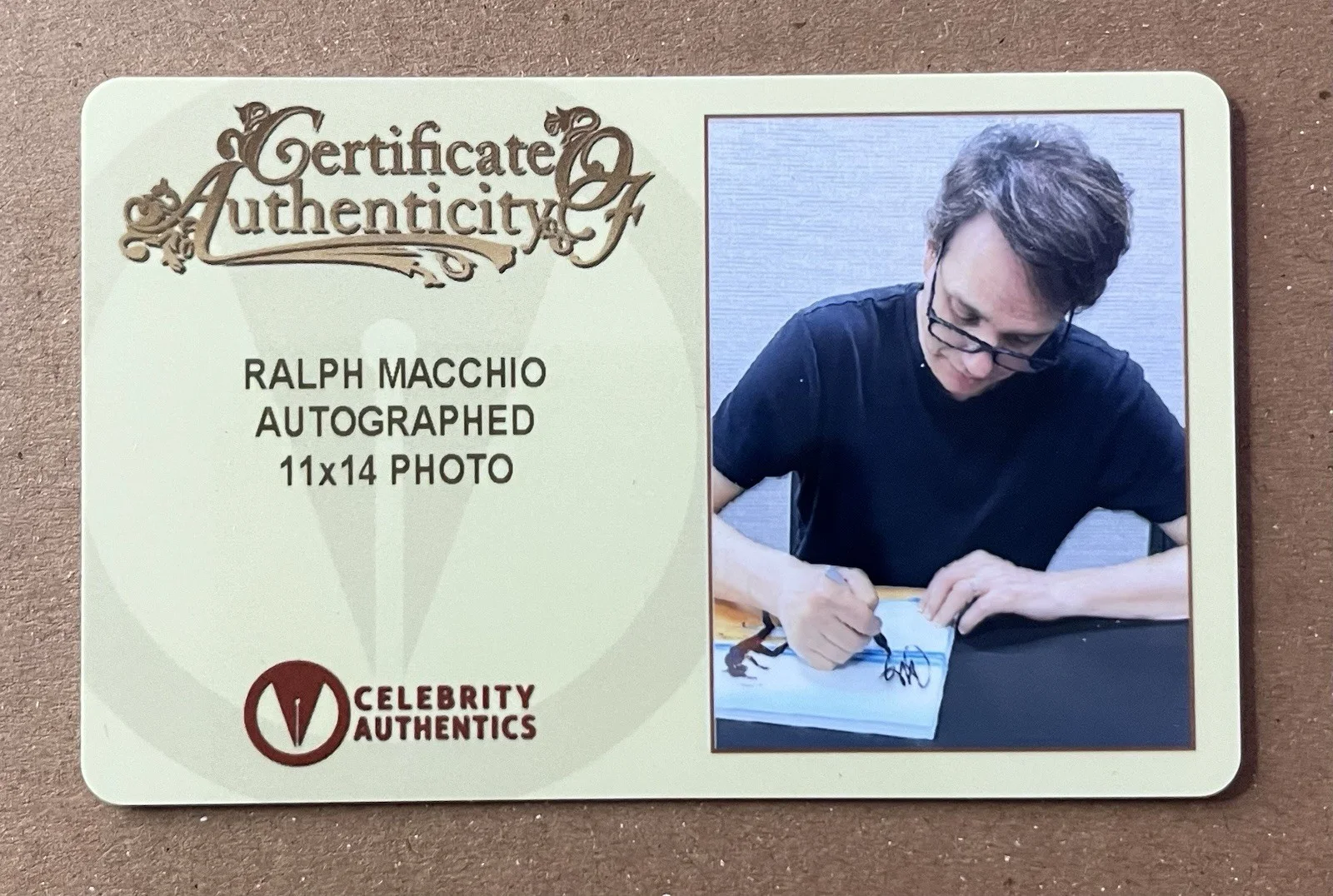Ralph Macchio — Ralph Macchio signed Autograph 11 x 14 Photo W/ Coa - Karate Kid -, image 2