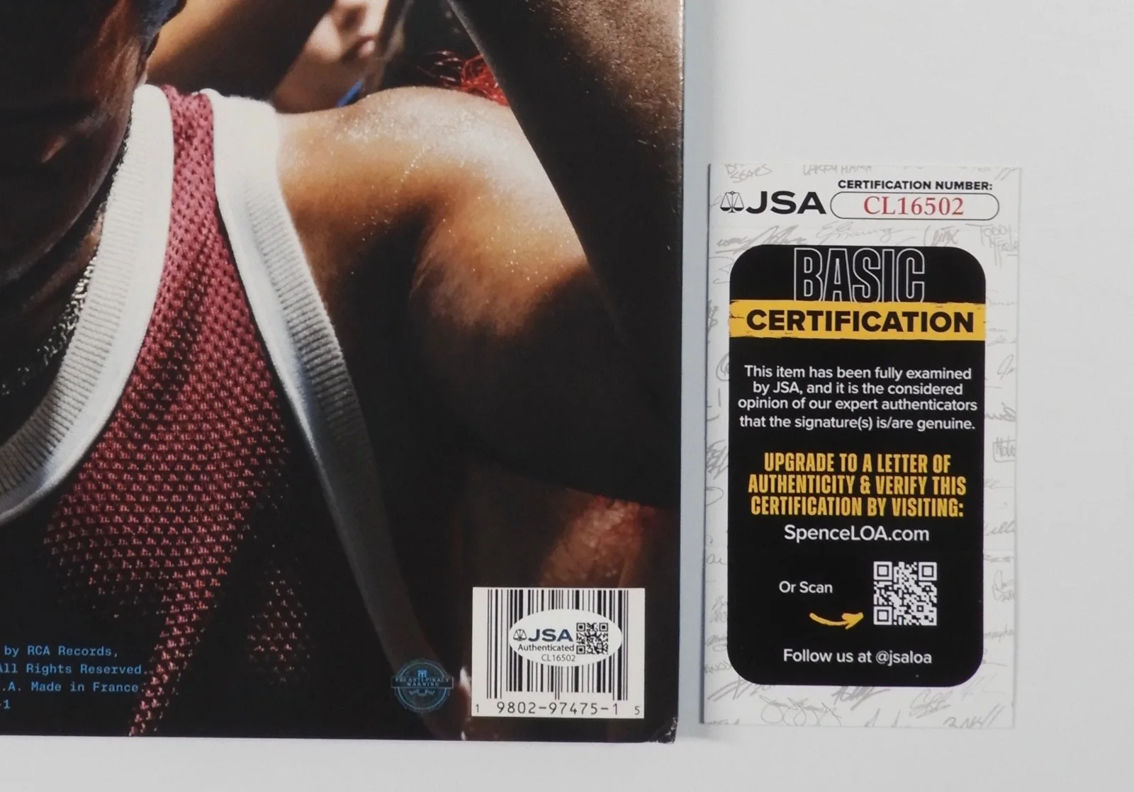 Kahlid JSA Signed Autograph Record Album Vinyl After the Sun Goes Down, image 4