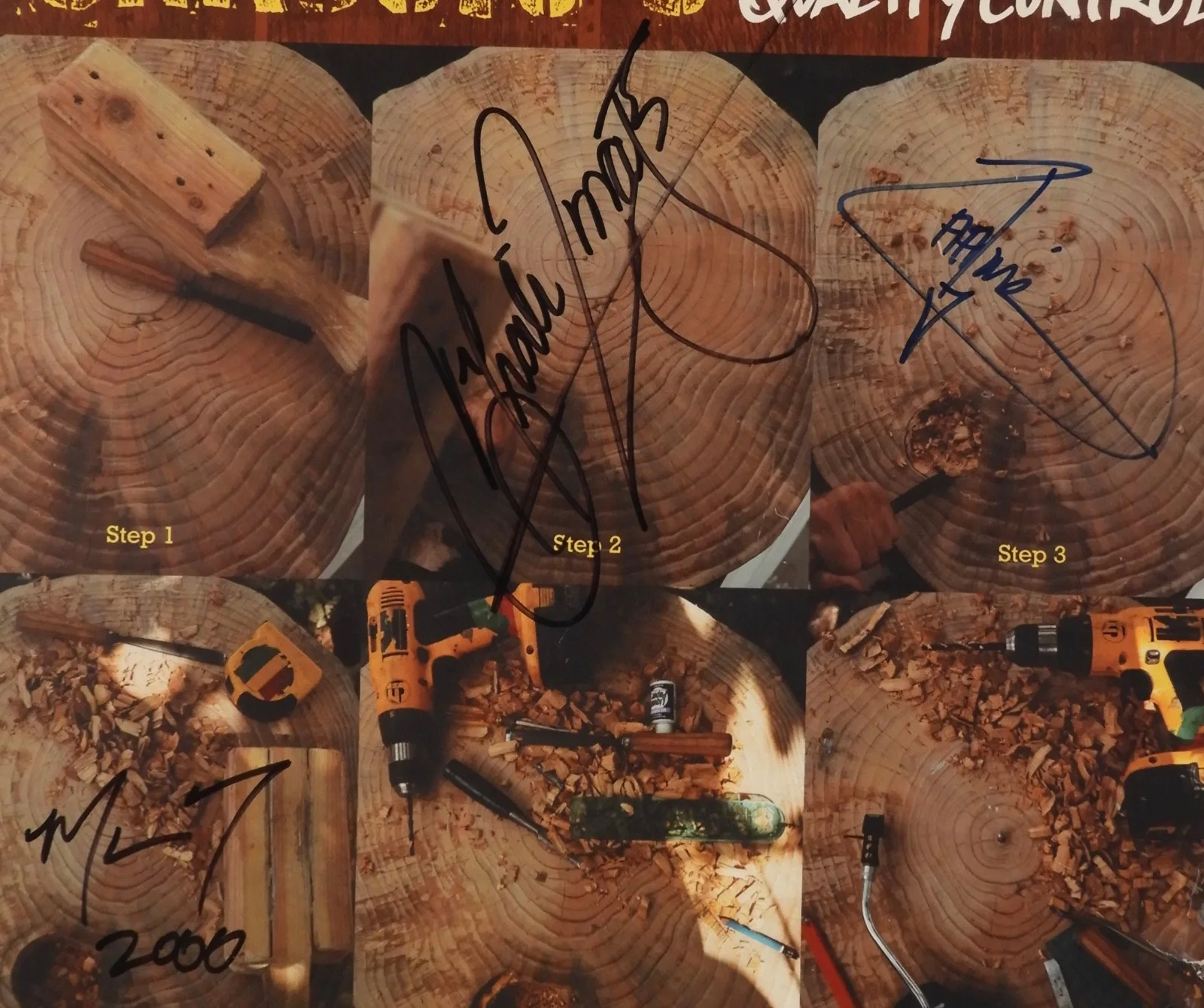 Jurassic 5 JSA Signed Autograph Record Album Vinyl Quality Control, image 2