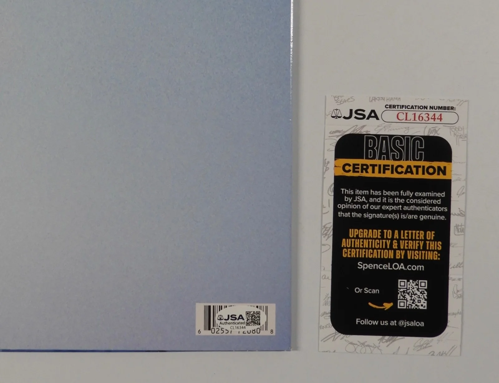 The Killers Brandon Flowers JSA Signed Autograph Record Album Vinyl Hot Fuss, изображение 3