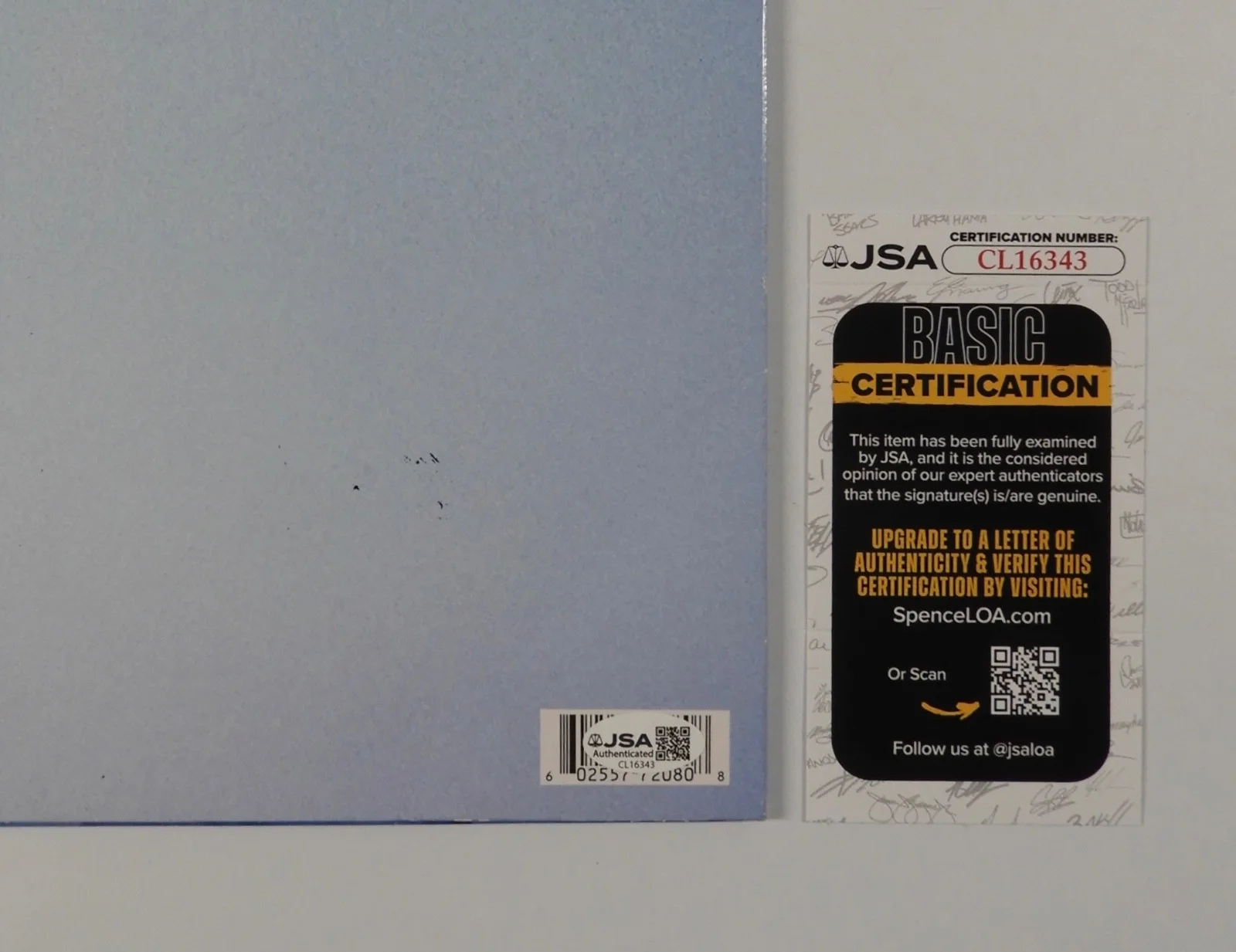 The Killers Brandon Flowers JSA Signed Autograph Record Album Vinyl Hot Fuss, изображение 3