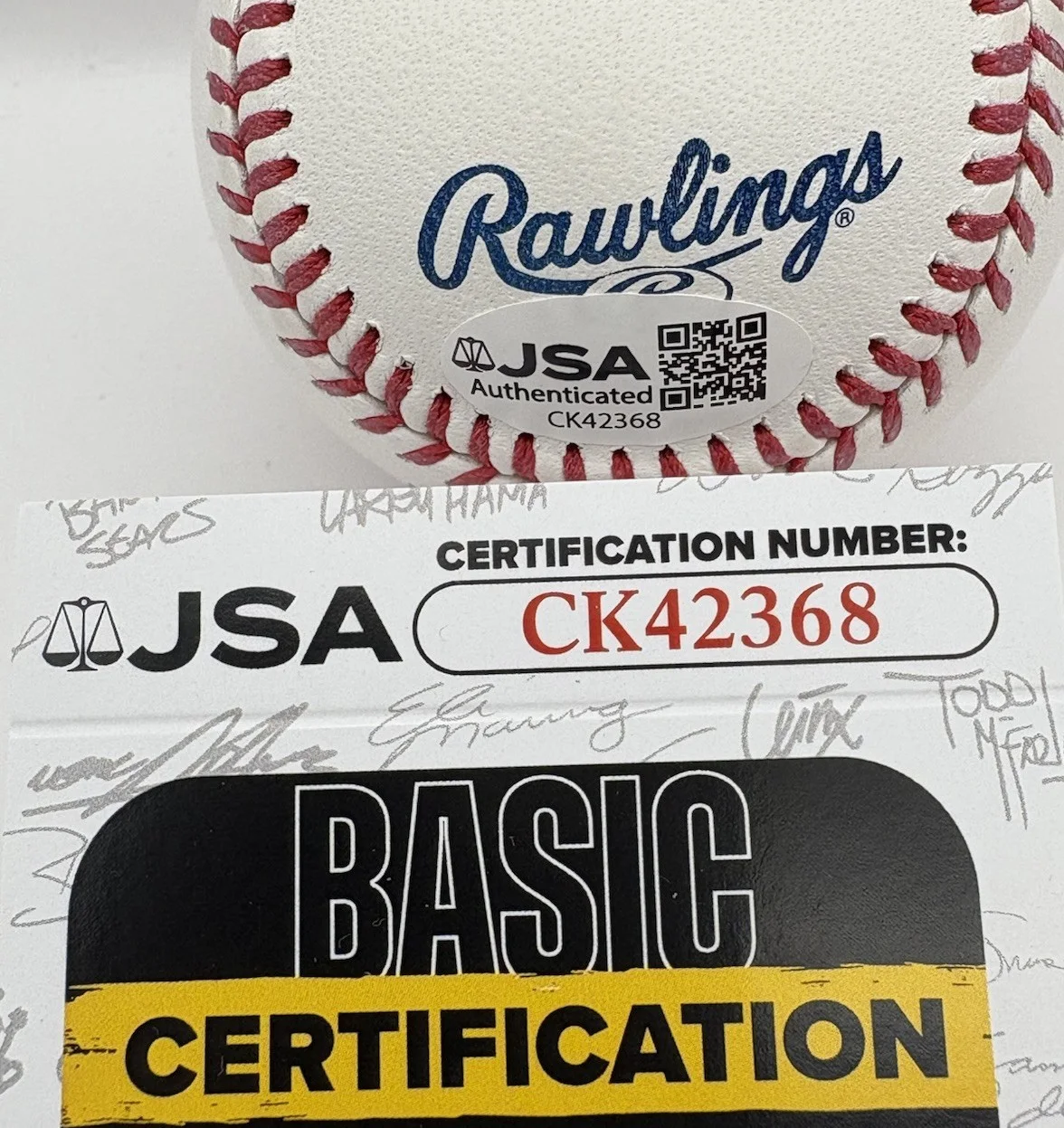 Joel Edgerton — Joel Edgerton Signed Autographed Official Major League Baseball OMLB JSA COA!, изображение 5
