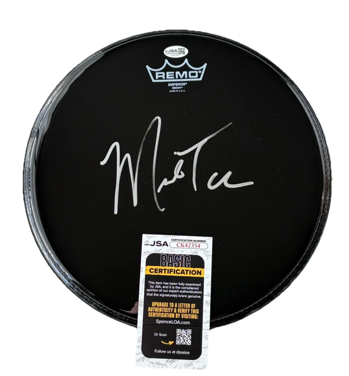 Miles Teller — Miles Teller Signed Autographed Remo 12' Drumhead Whiplash Andrew JSA COA!