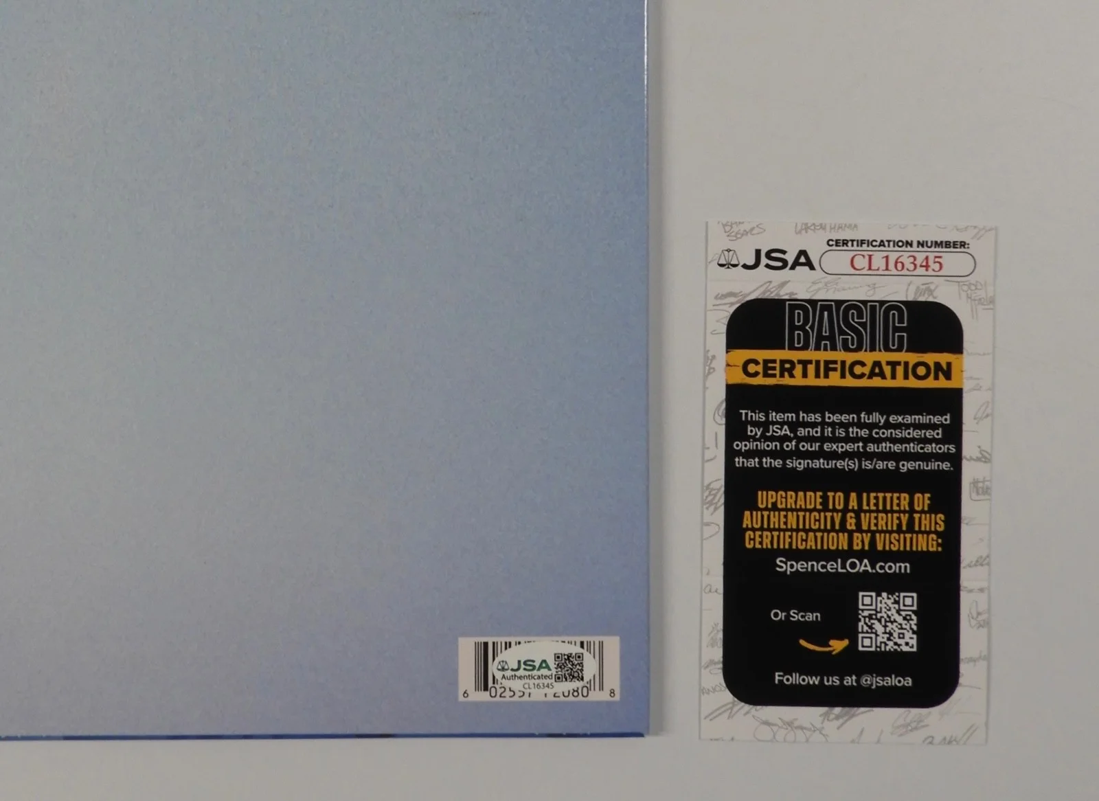 The Killers Brandon Flowers JSA Signed Autograph Record Album Vinyl Hot Fuss, изображение 3