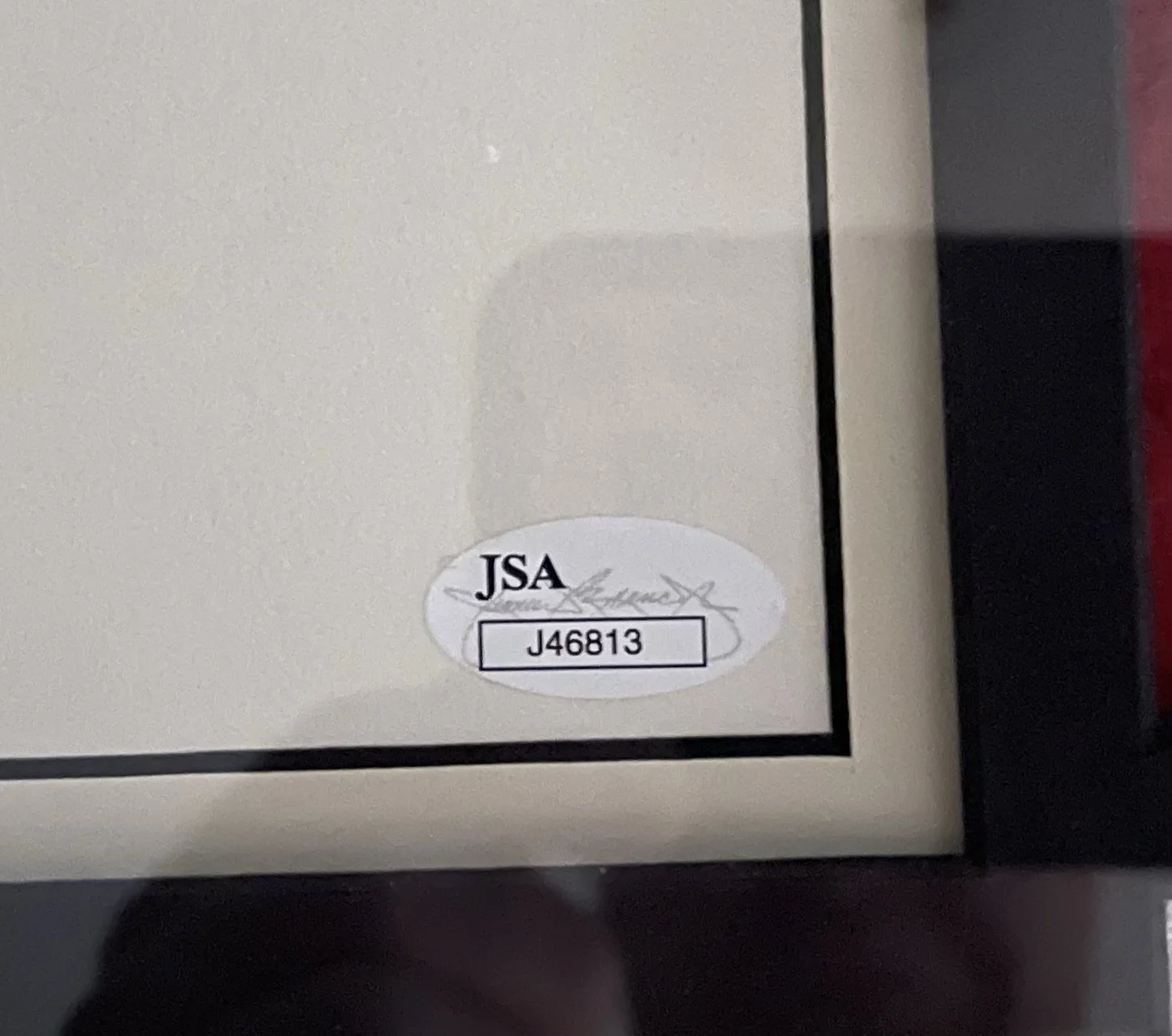 Glenn Close — Glenn Close Signed Framed Cut 101 Dalmatians JSA Collage with Drawing Rare, image 3