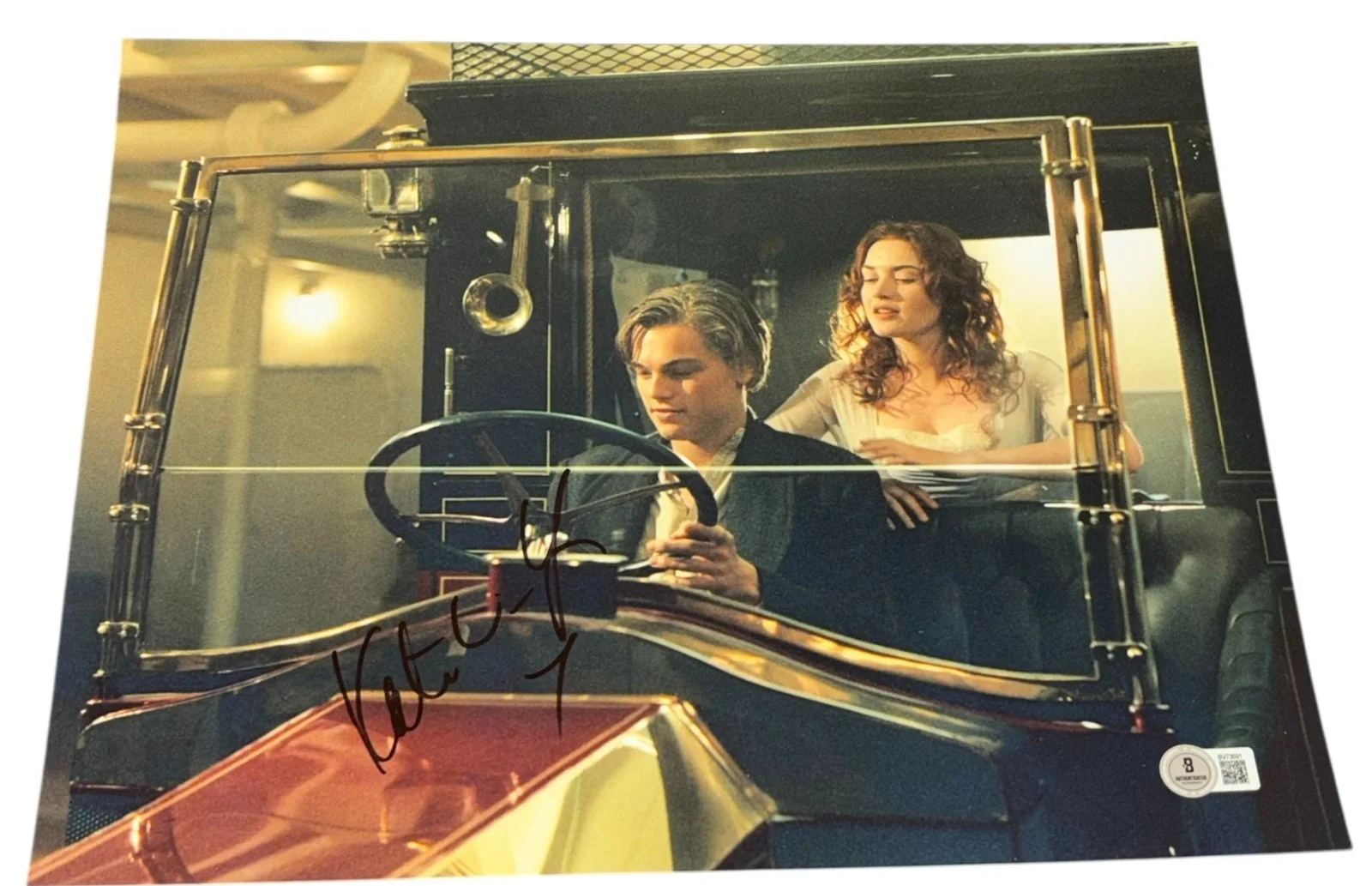 Kate Winslet — Kate Winslet Signed Autograph 11x14 Photo Titanic Leonardo DiCaprio Beckett BAS