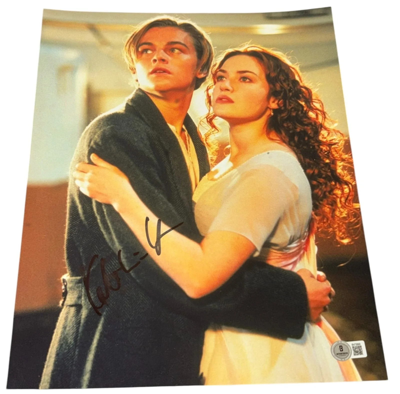 Kate Winslet — Kate Winslet Signed Autograph 11x14 Photo Titanic Leonardo DiCaprio Beckett BAS