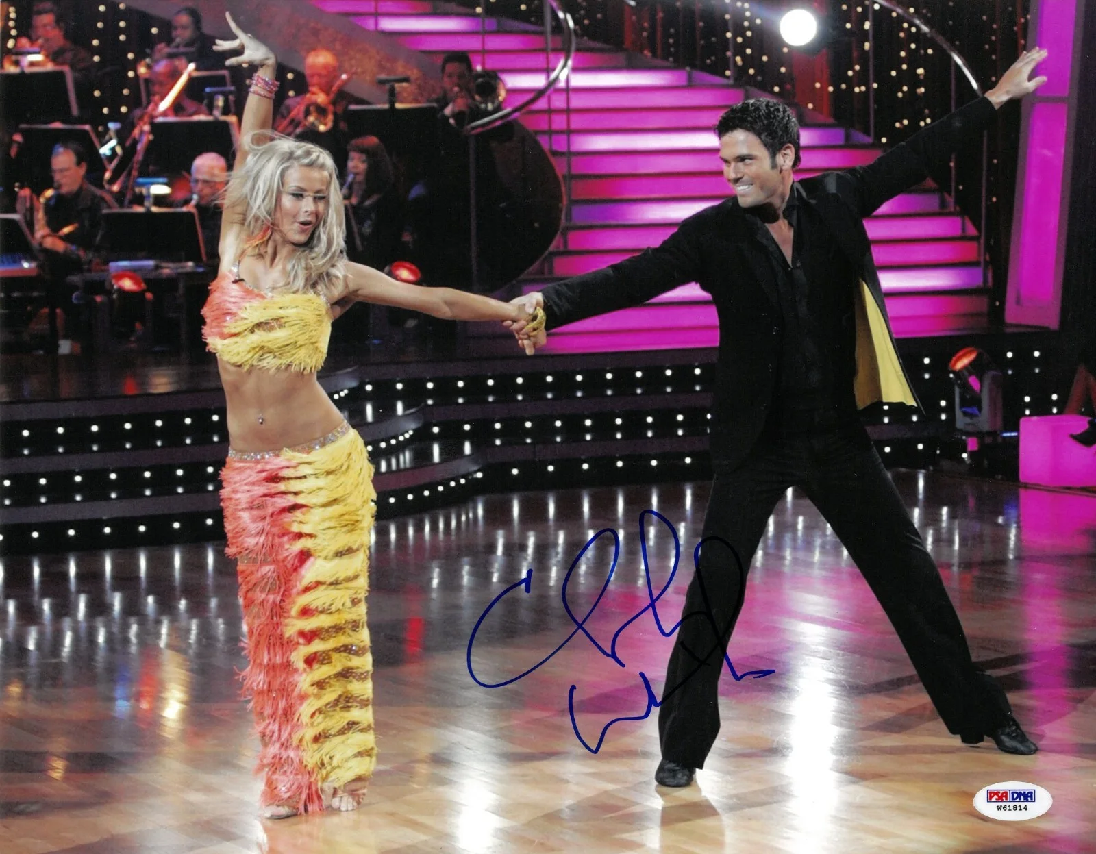 Chuck Wicks — Chuck Wicks Signed 11x14 Photo Autographed PSA/DNA COA DWTS Dancing with Stars 4