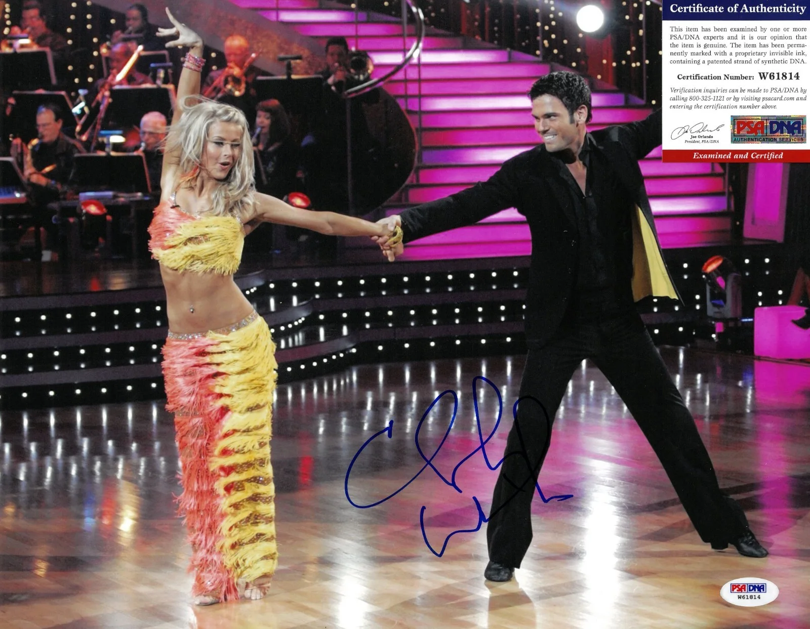 Chuck Wicks — Chuck Wicks Signed 11x14 Photo Autographed PSA/DNA COA DWTS Dancing with Stars 4, изображение 2