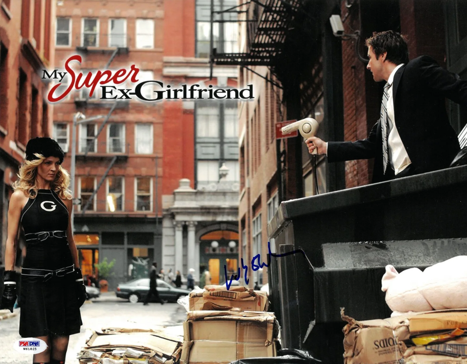Luke Wilson — Luke Wilson Signed 11x14 Photo Autographed My Super Ex-Girlfriend PSA/DNA COA
