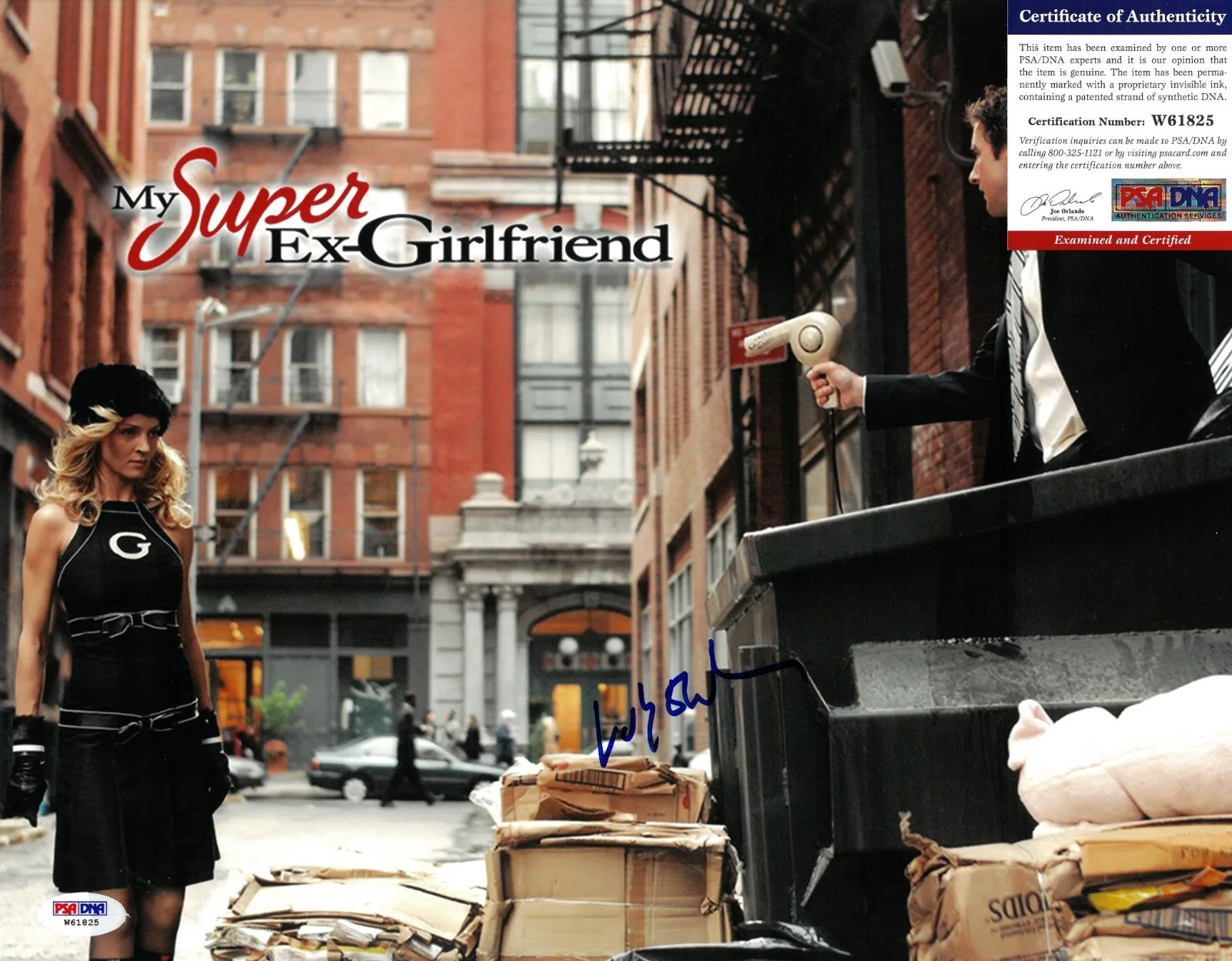 Luke Wilson — Luke Wilson Signed 11x14 Photo Autographed My Super Ex-Girlfriend PSA/DNA COA, image 2