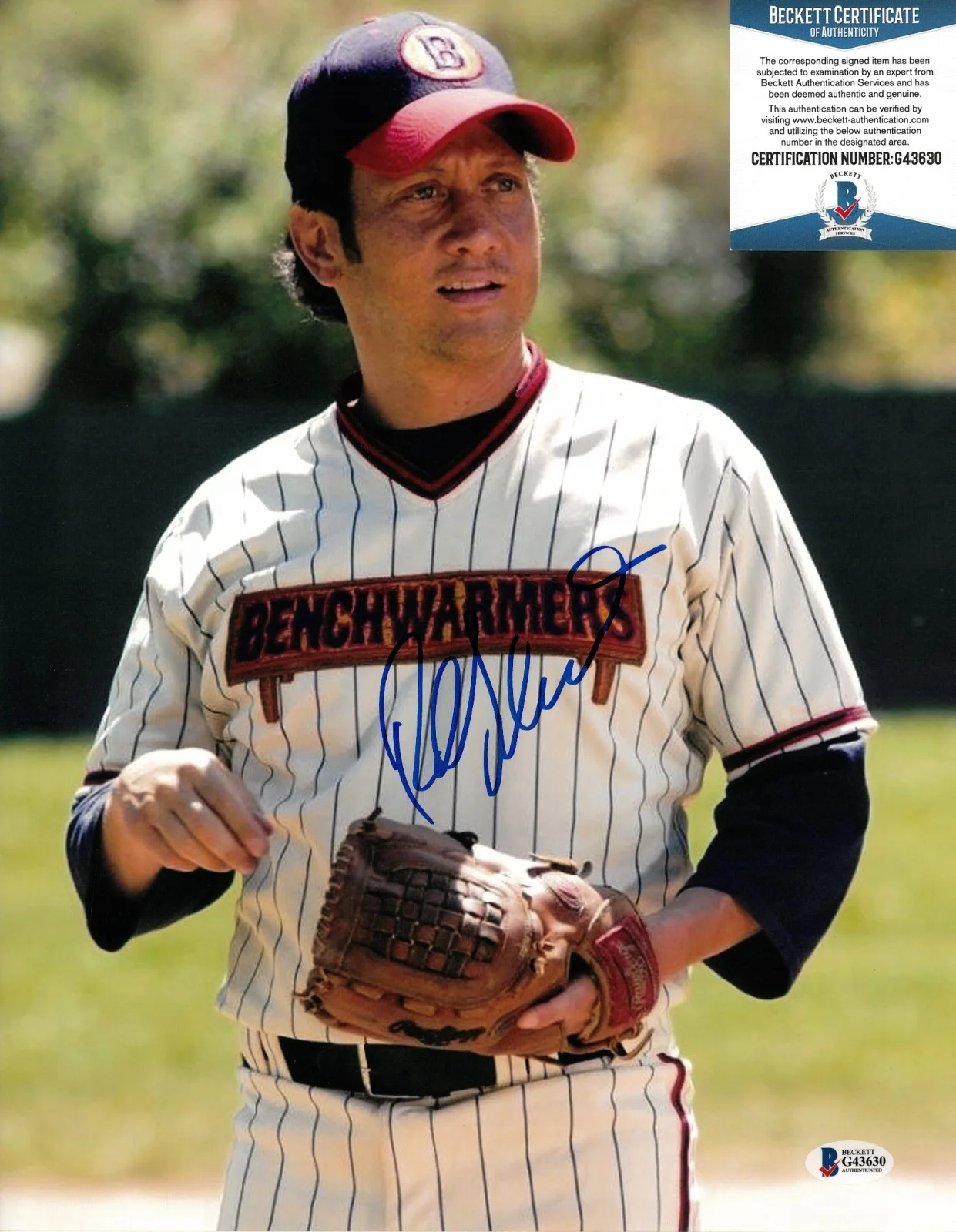 Rob Schneider — Rob Schneider Signed 11x14 Photo Autographed BAS COA The Benchwarmers, изображение 2