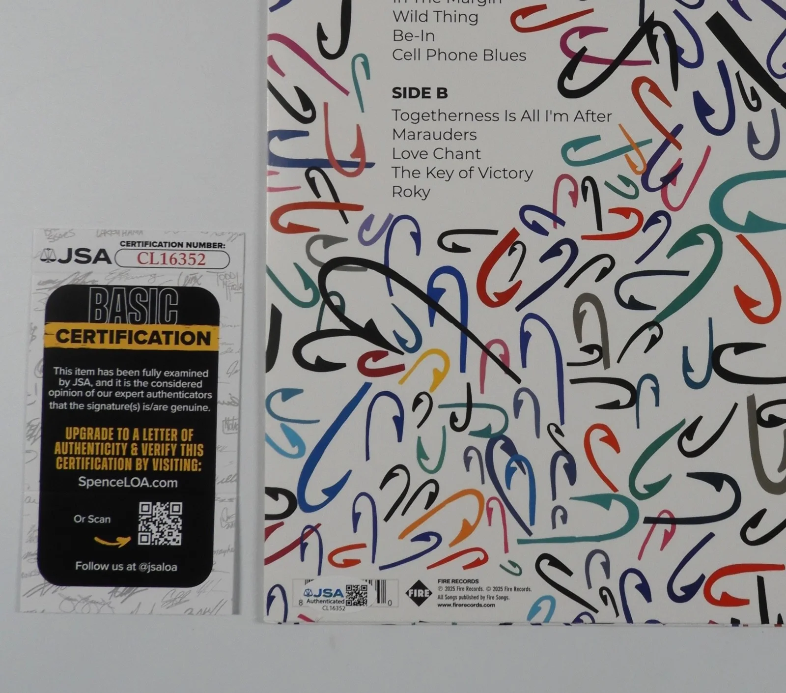 The Lemonheads Evan Dando JSA Signed Autograph Album Record Vinyl, image 3