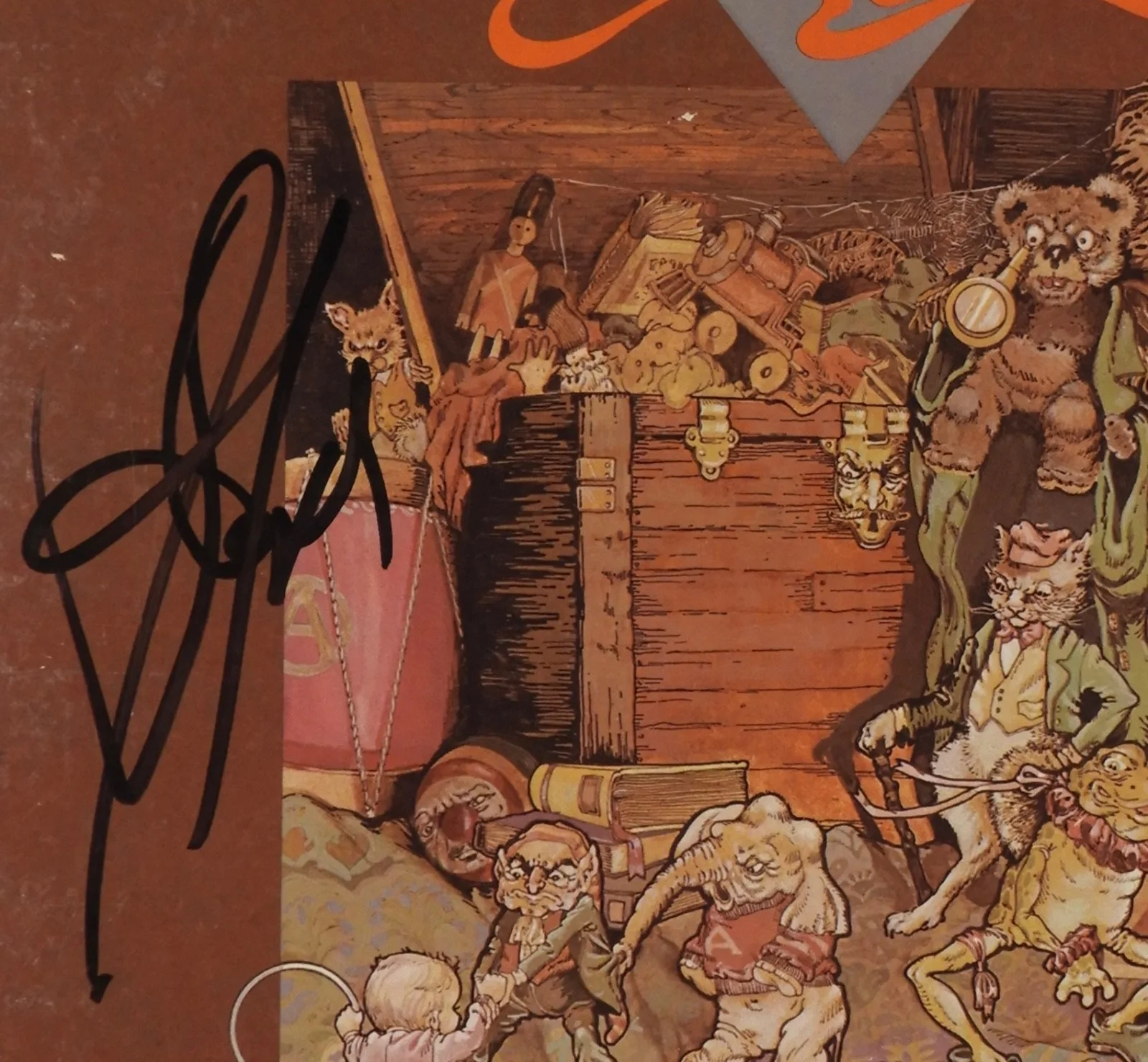 Steven Tyler Aerosmith JSA Signed Autograph Album Record Vinyl Toys In The Attic, изображение 2