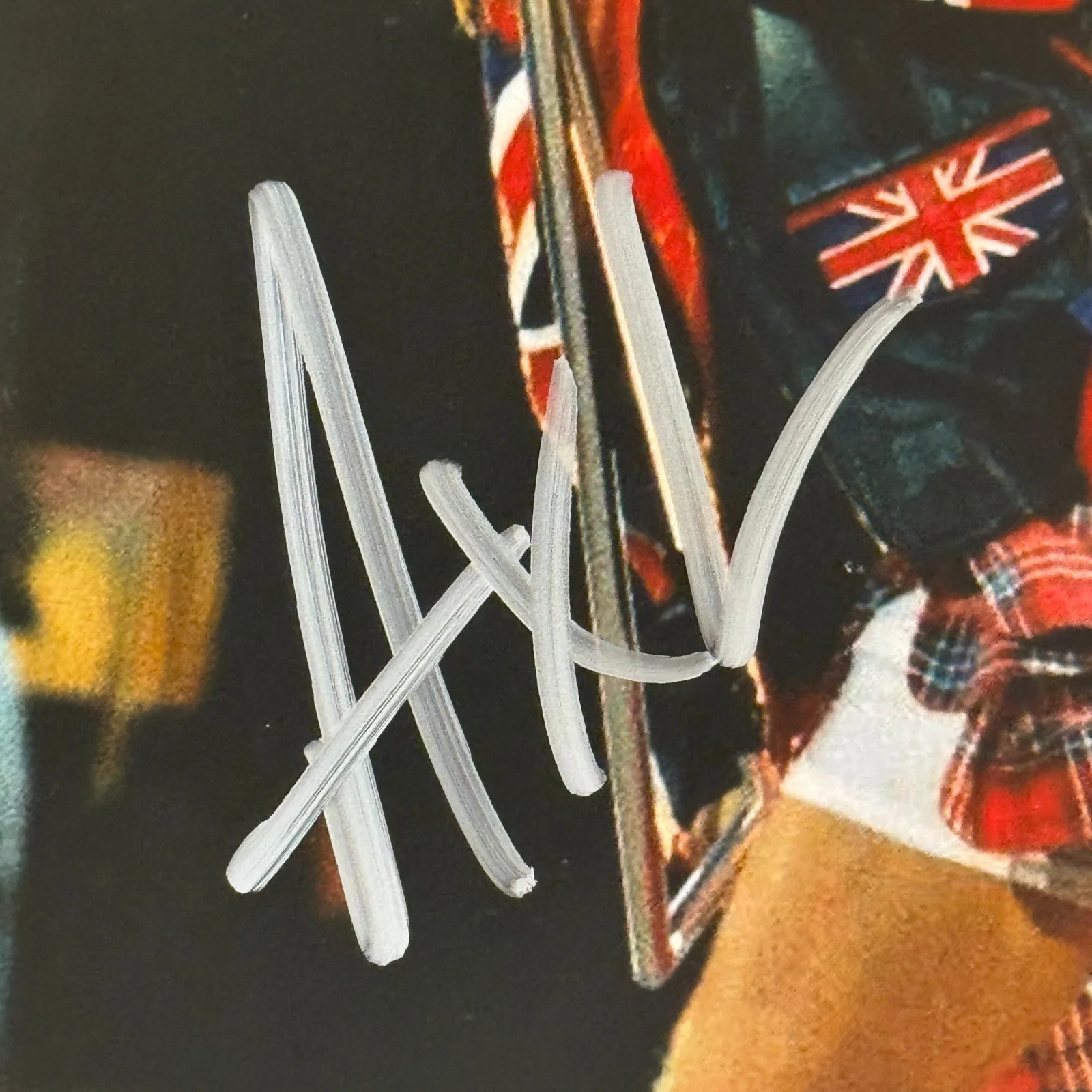 AXL ROSE SIGNED AUTOGRAPHED 8x10 COLOR PHOTOGRAPH AUTO PHOTO GUNS N ROSES W/ COA, изображение 3