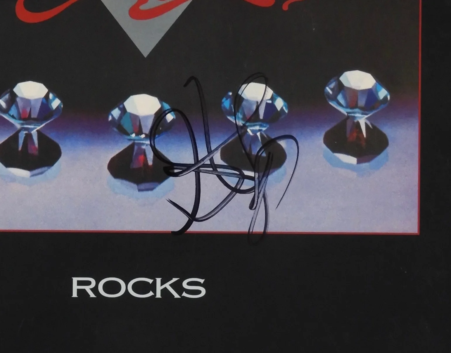 Steven Tyler Aerosmith JSA Signed Autograph Album Record Vinyl Rocks, изображение 2