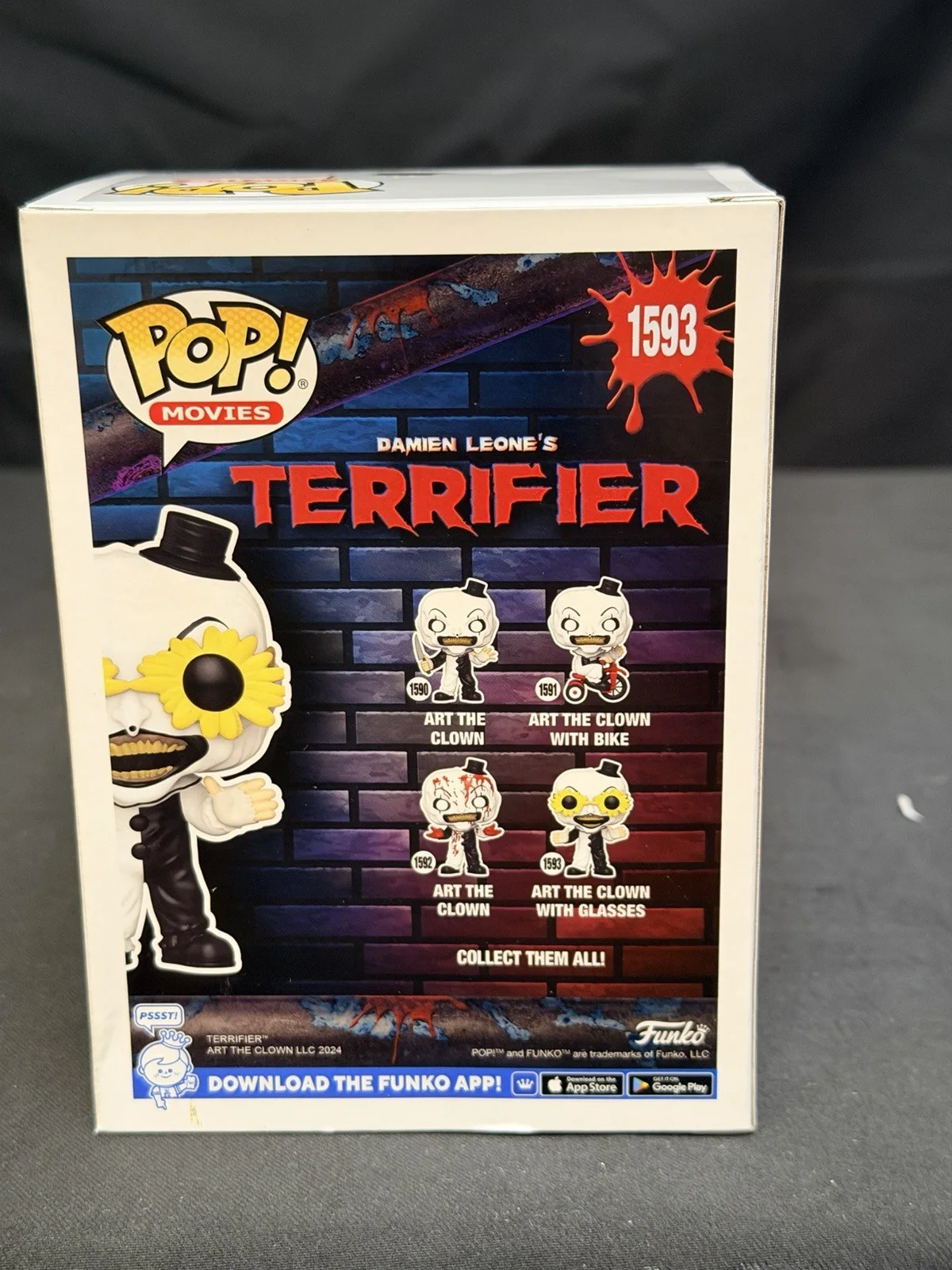 David Thornton, Howard Amelie Damian Leone — David Howard Thornton Art the Clown 2 Pop Set, Signed Amelie McLain Damien JSA, image 5