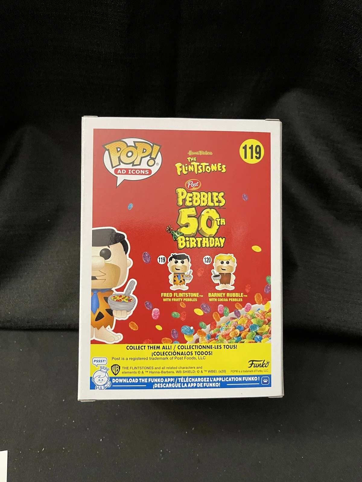 Jeff Bergman — Jeff Bergman Signed 2 Funko Pop SET #119 Fred Flintstone And Barney Rubble #120, изображение 5