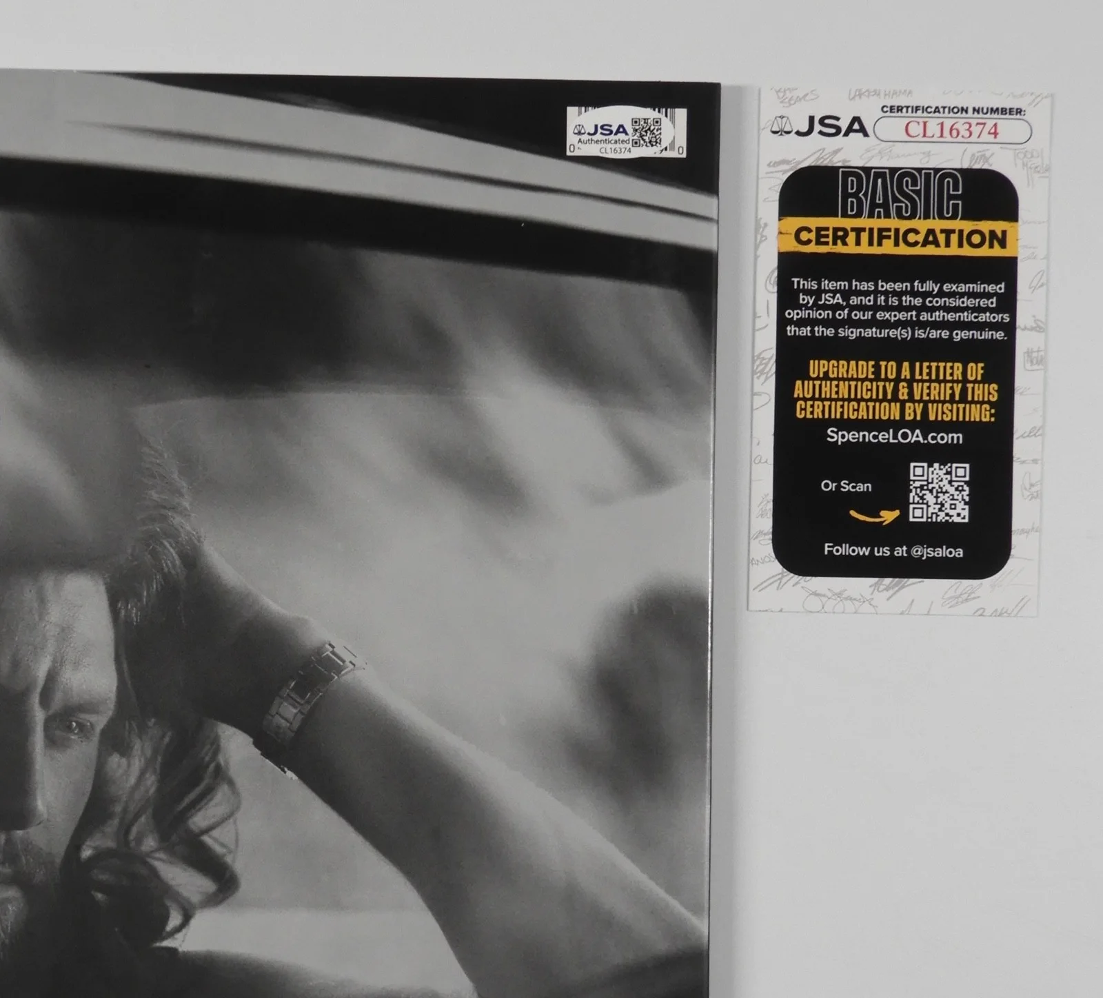 Warren Zeiders JSA Signed Autograph Album Record Vinyl Relapse, Lies, & Betrayal, изображение 3