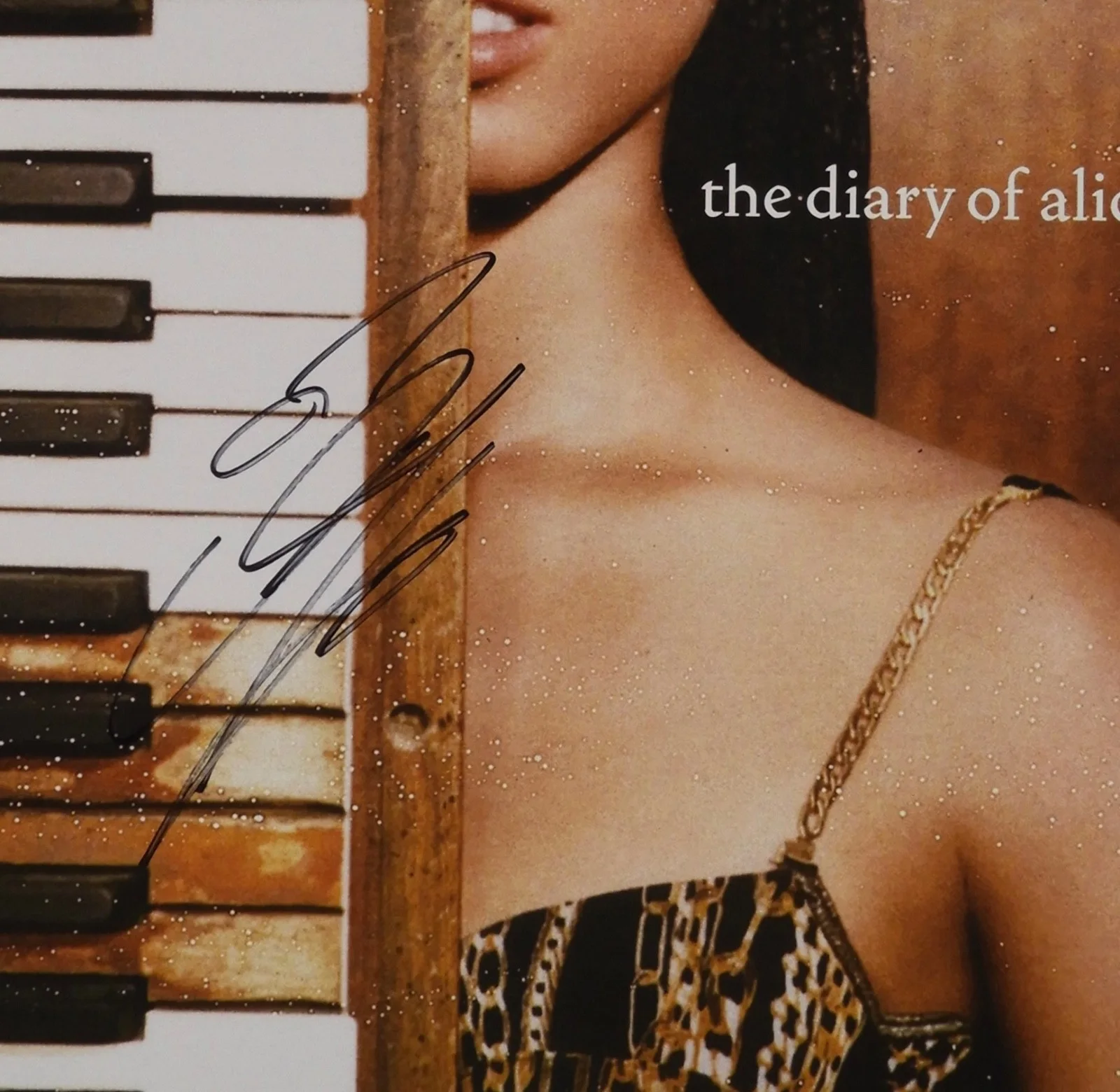Alicia Keys JSA Signed Autograph Record Album Vinyl The Diary Of, изображение 2