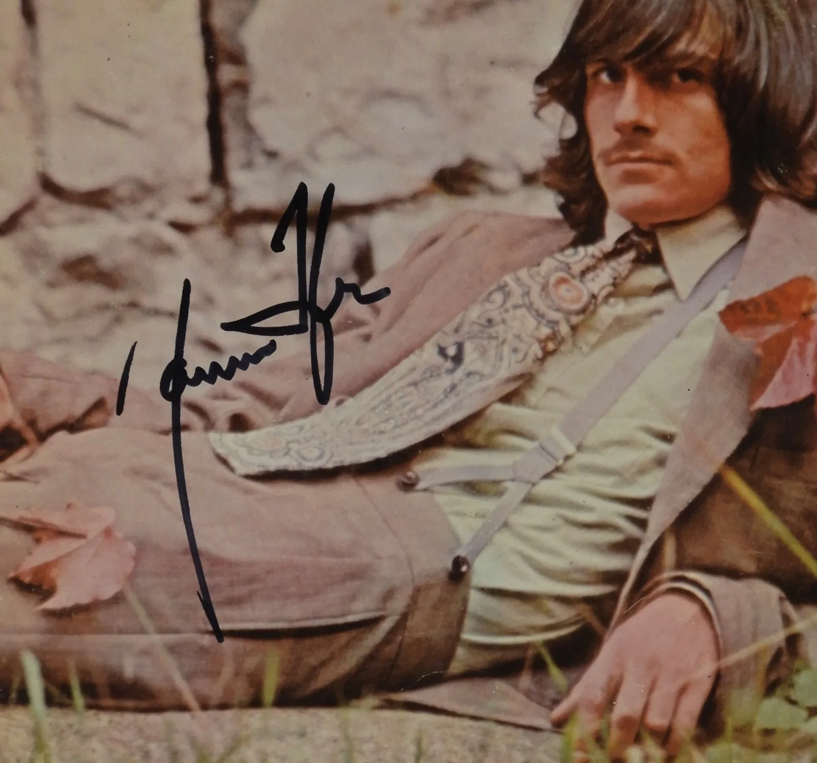 James Taylor JSA Signed Autograph Record Album Vinyl Sweet Baby James, изображение 2