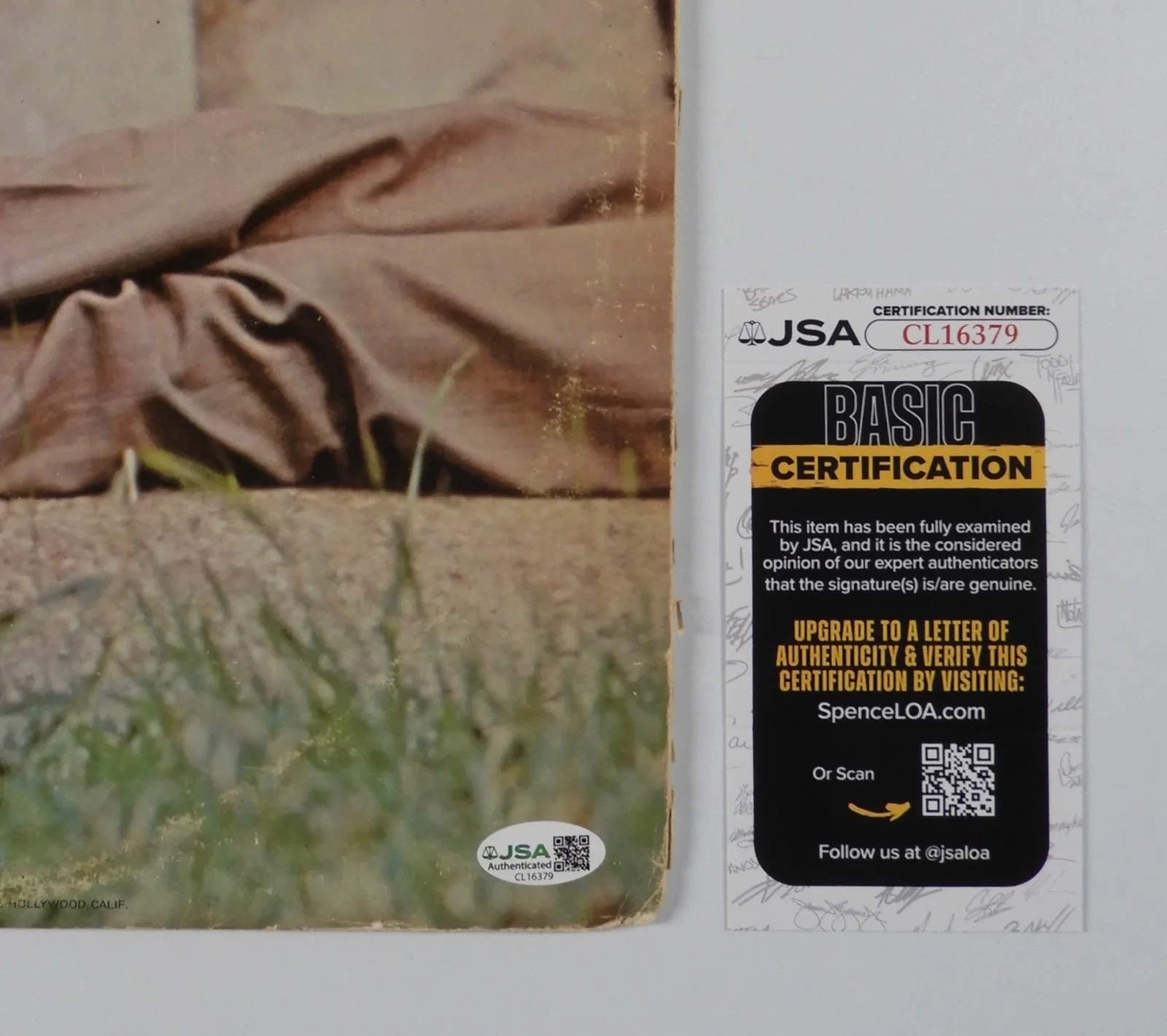 James Taylor JSA Signed Autograph Record Album Vinyl Sweet Baby James, изображение 3